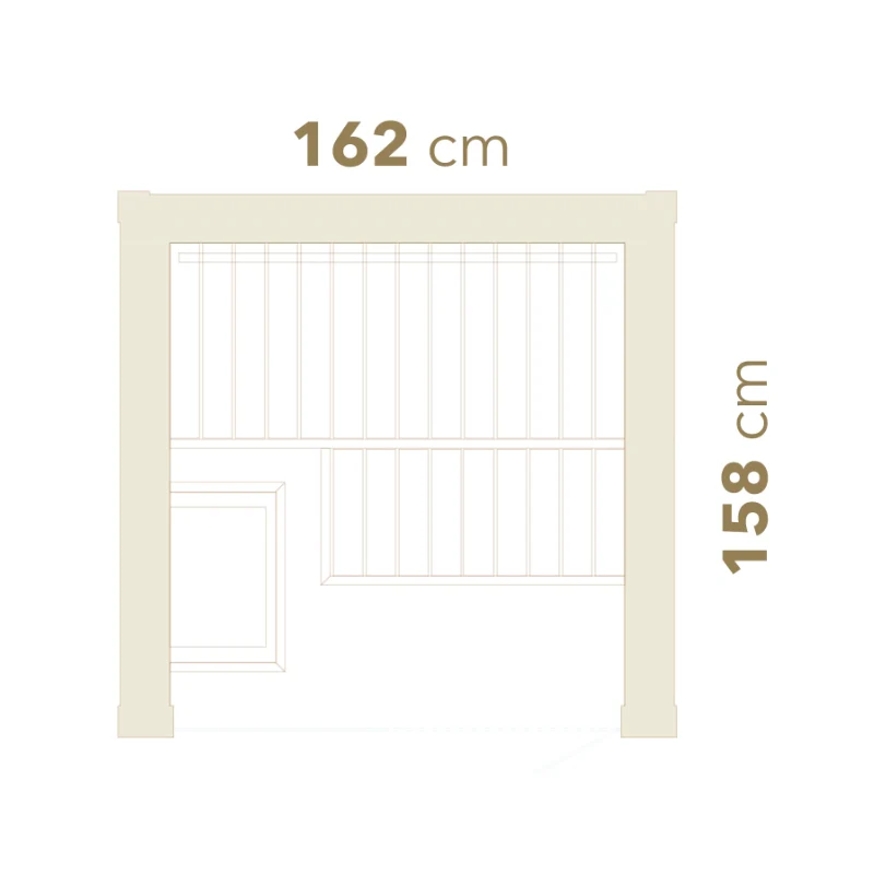 Auroom Mira S Outdoor Cabin Sauna Kit - Image 10