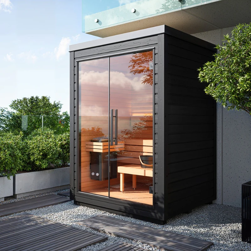 Auroom Mira S Outdoor Cabin Sauna Kit - Image 5