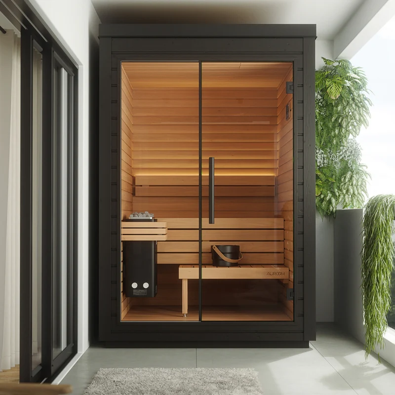 Auroom Mira S Outdoor Cabin Sauna Kit - Image 6
