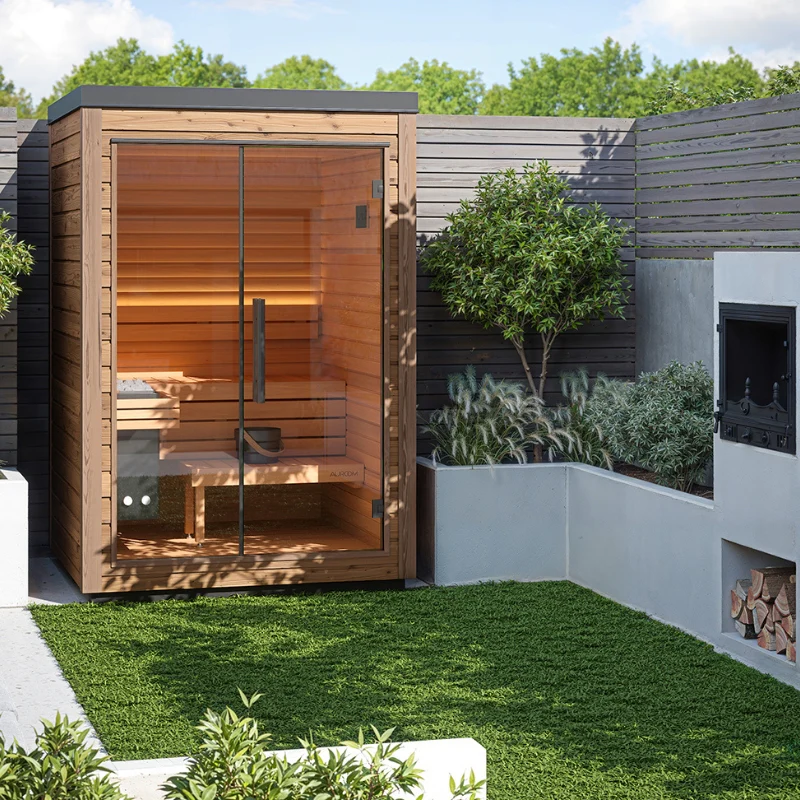 Auroom Mira S Outdoor Cabin Sauna Kit - Image 9