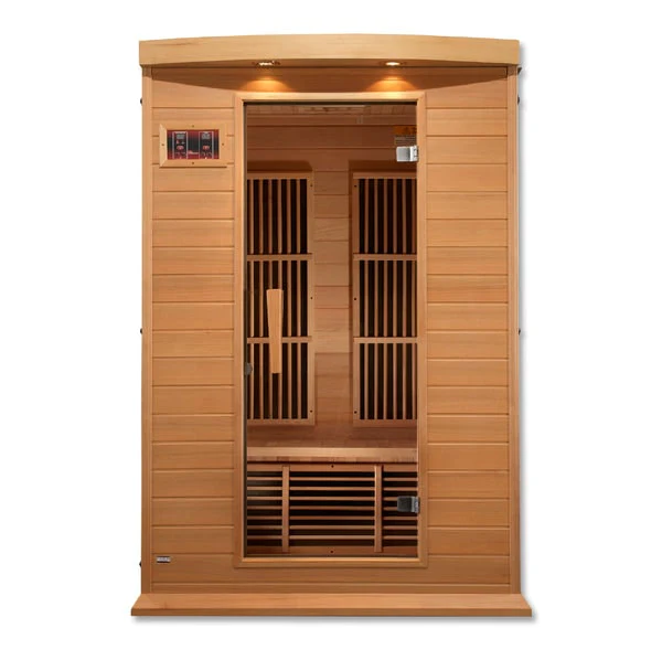 Golden Designs Maxxus 2-Person FAR Infrared Sauna | MX-K206-01 - Image 2