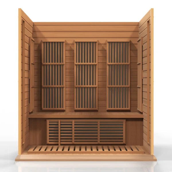 Golden Designs Maxxus 3-Person FAR Infrared Sauna Low EMF with Red Cedar | MX-K306-01 CED - Image 4