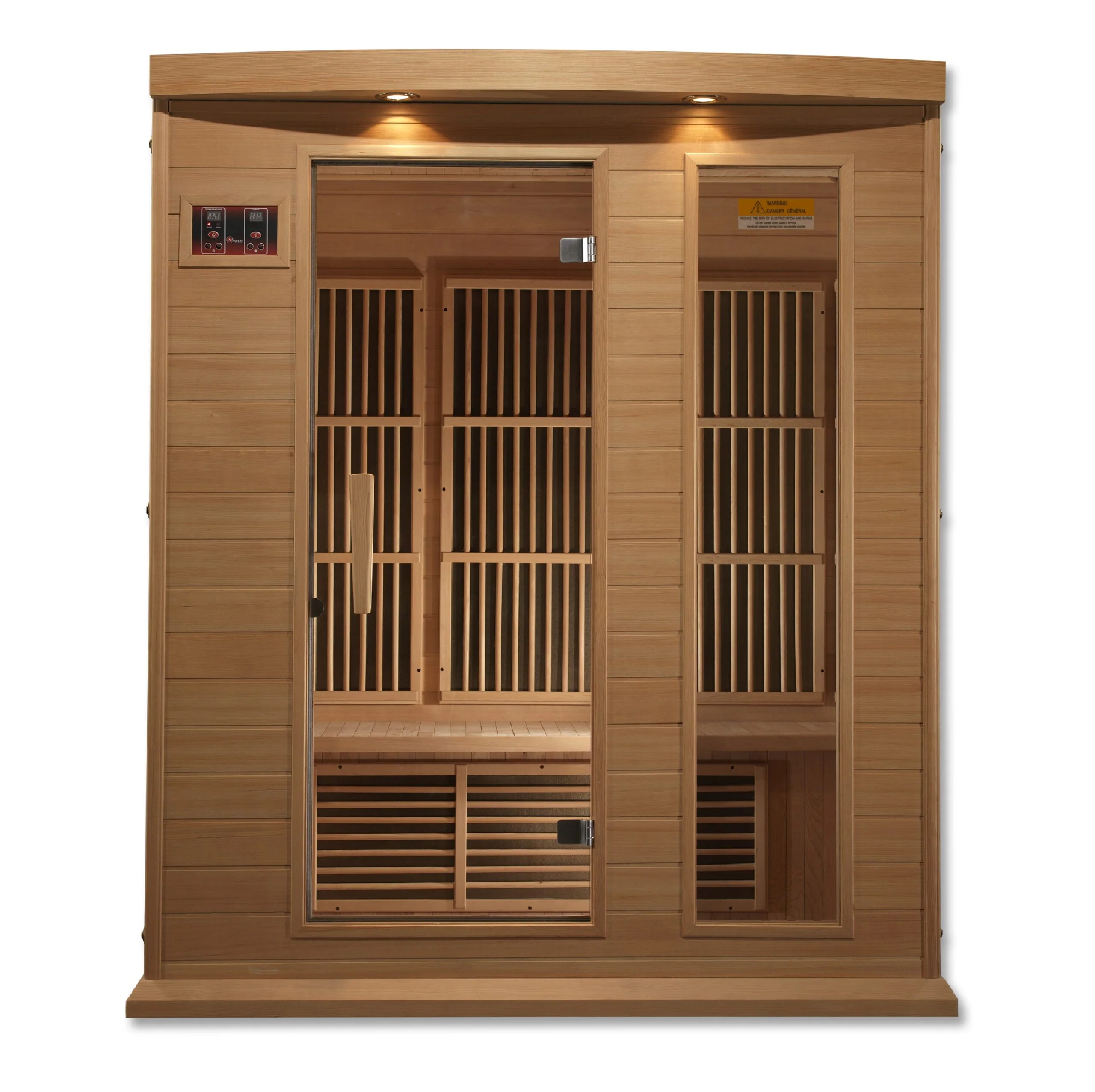 Golden Designs Maxxus 3-Person FAR Infrared Sauna| MX-K306-01 - Image 2