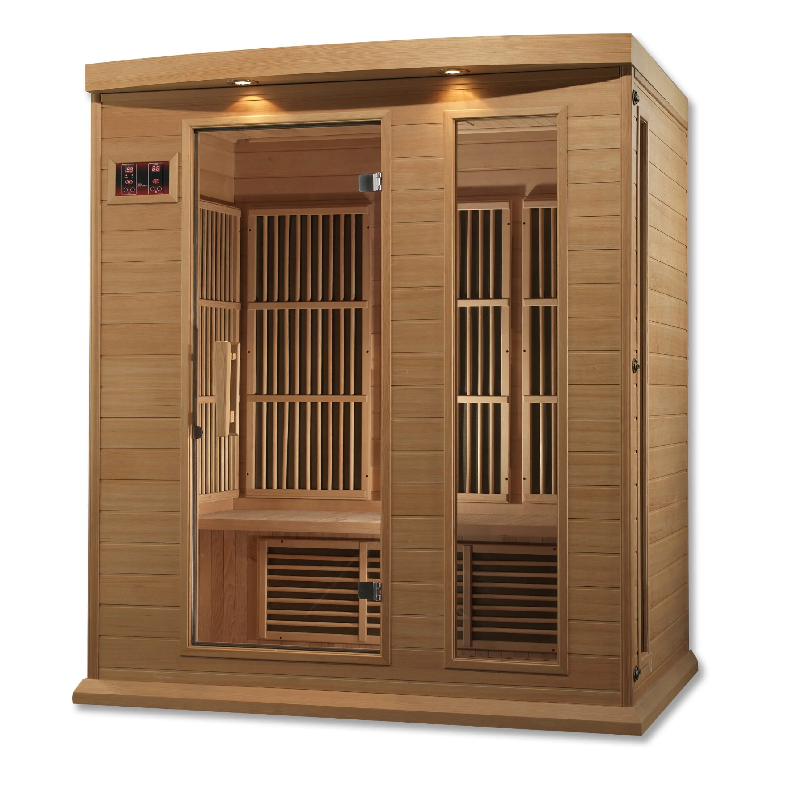 Golden Designs Maxxus 3-Person FAR Infrared Sauna| MX-K306-01 - Image 3