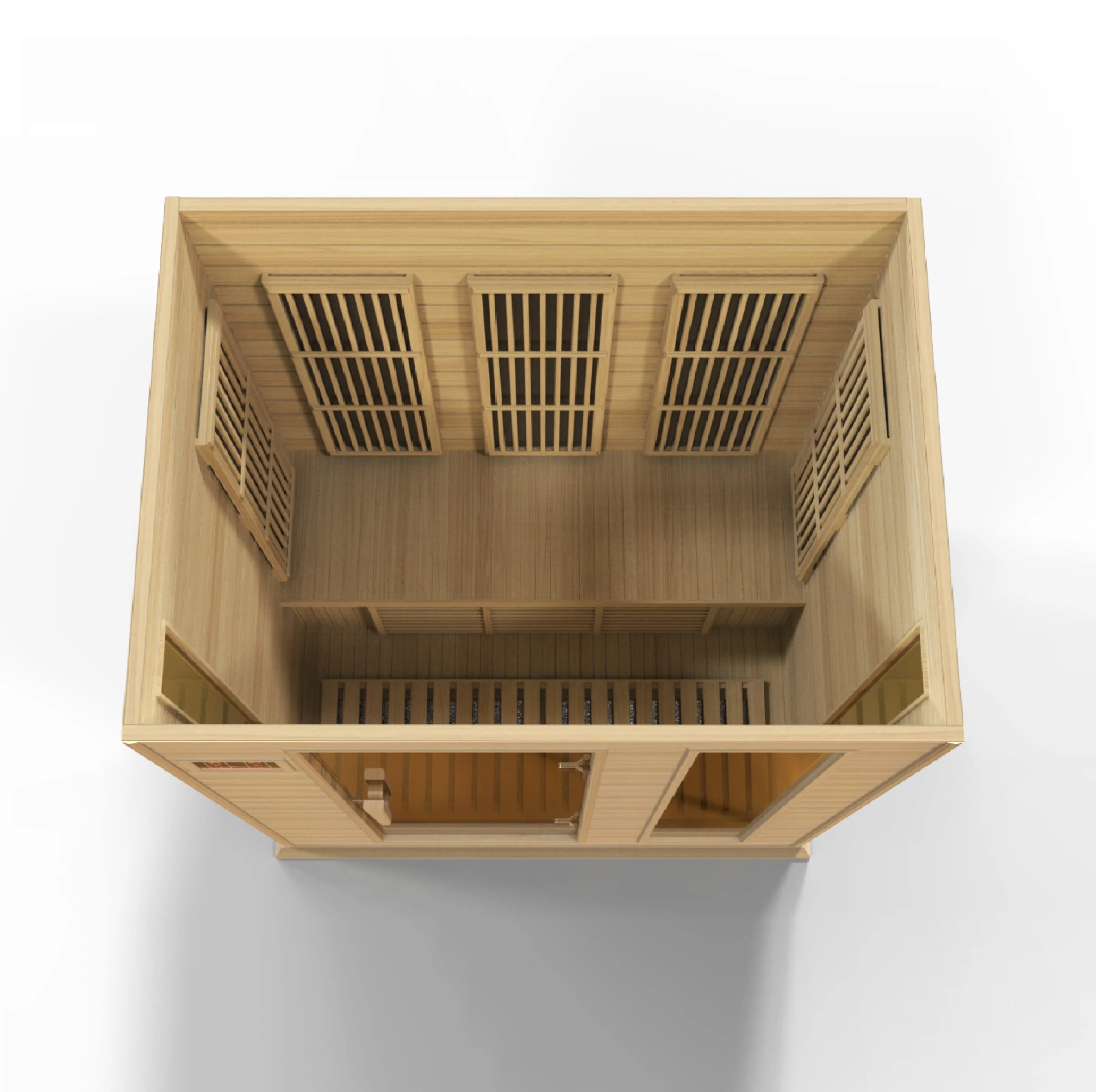 Golden Designs Maxxus 3-Person FAR Infrared Sauna| MX-K306-01 - Image 6