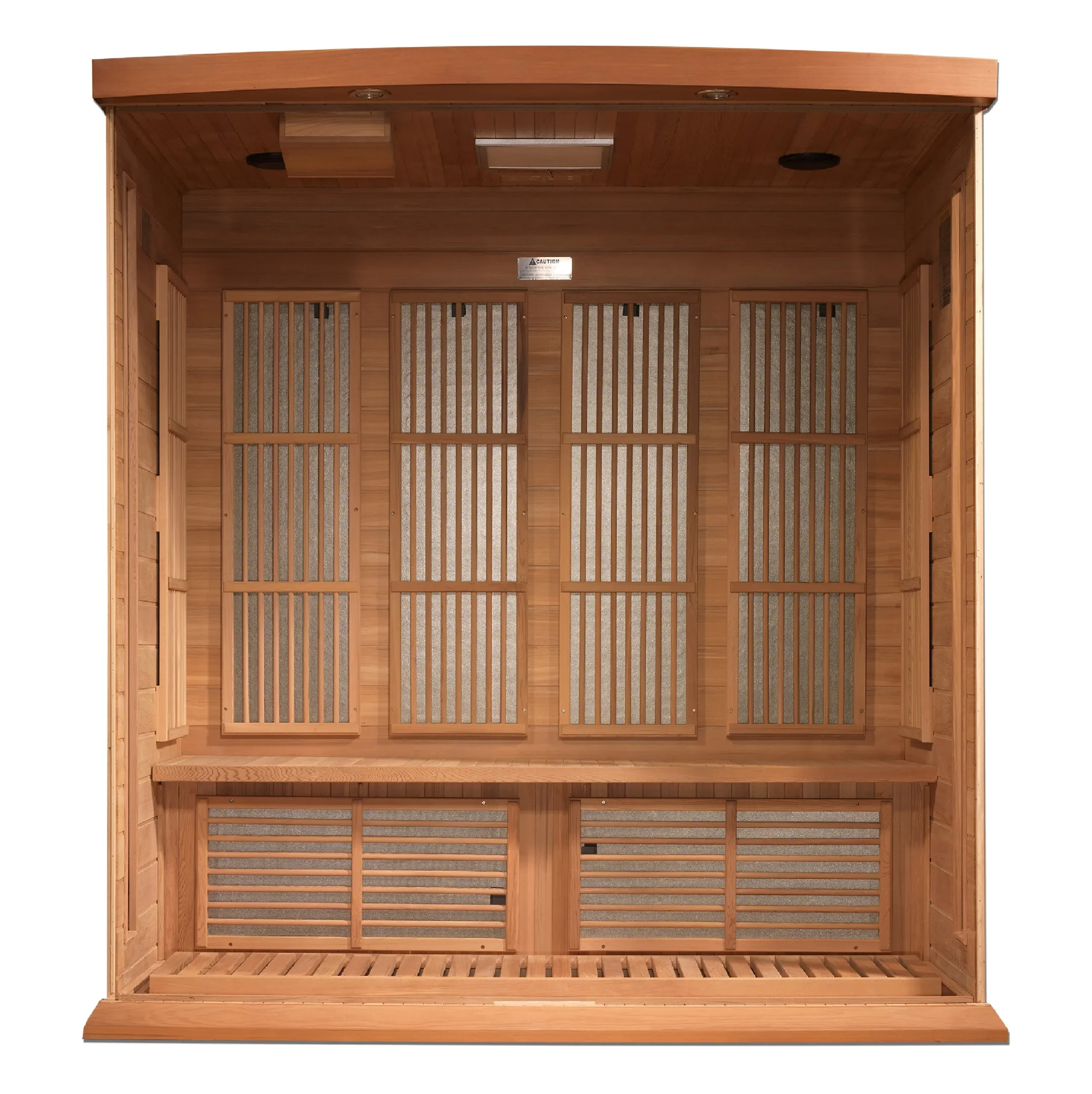 Golden Designs Maxxus 4-Person Low EMF FAR Infrared Sauna Canadian Red Cedar | MX-K406-01 CED - Image 5