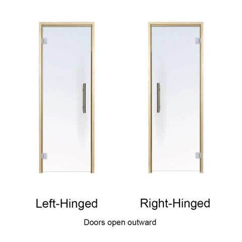 ProSaunas Clear Glass Sauna Door 36x81 - Image 7