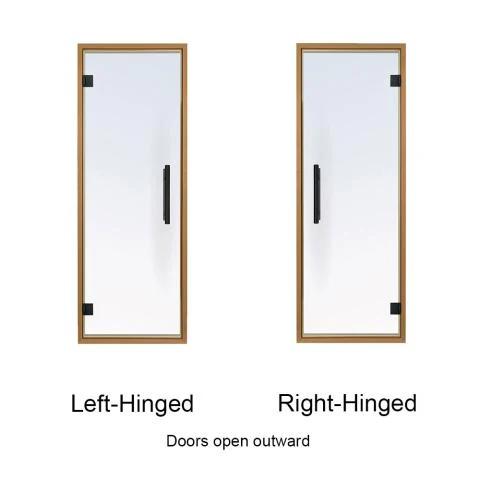 ProSaunas Clear Glass Sauna Door 24x73 - Image 7