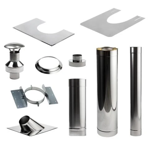 HUUM Sauna Wood Stove Chimney Kit, Barrel - Image 3
