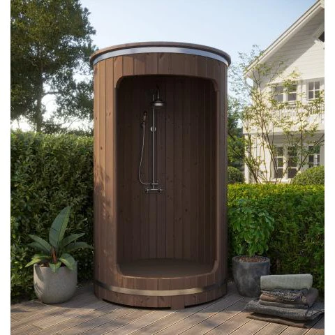 SaunaLife Barrel Shower Model R3 | Rain Series