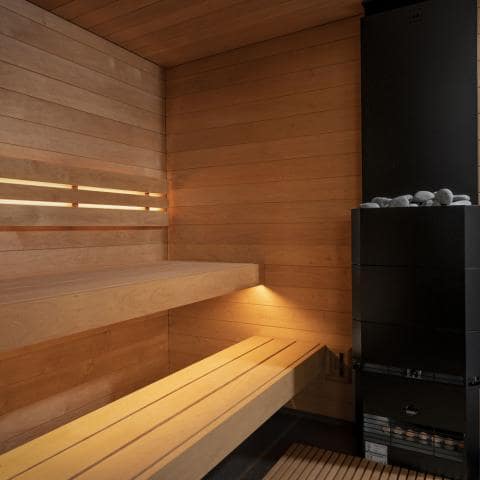 SaunaLife Model Outdoor Sauna G6 | Garden Series - Image 7