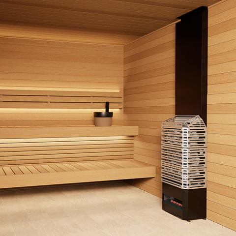 Saunum Air 5 Sauna Heater- Air Series, 4.8kW Sauna Heater w/ Climate Equalizer - Image 9