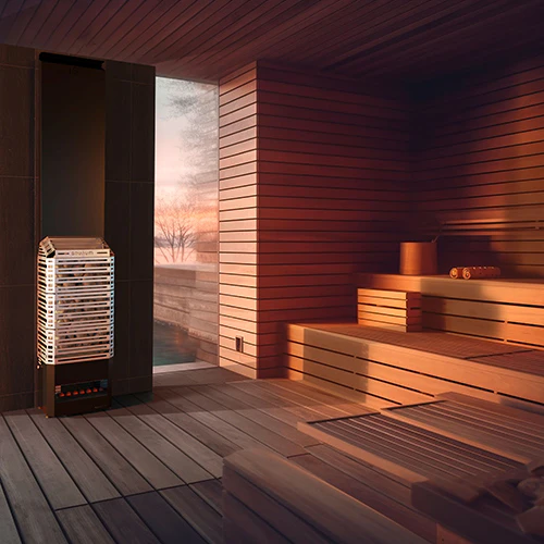 Saunum AIR 5 SSB WiFi Sauna Heater Package - Image 4