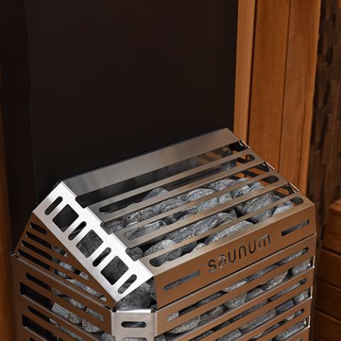 Saunum Air 7 Sauna Heater - Air Series, 6.4kW Sauna Heater w/ Climate Equalizer - Image 9