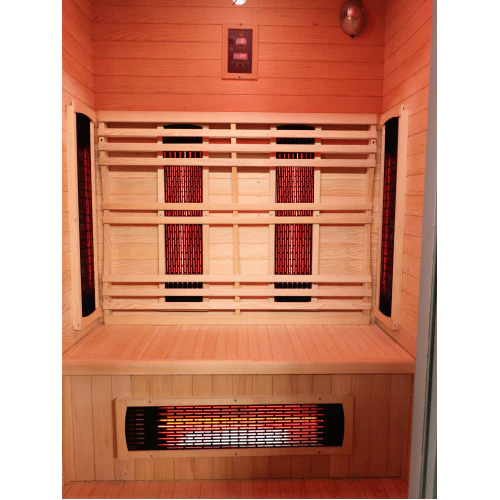 Sunray Logan 2-Person Outdoor Infrared Sauna - Image 5