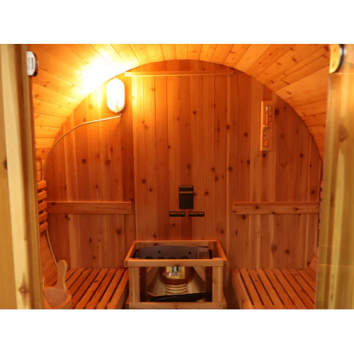 Sunray Oasis 2-4 Person Canopy Sauna with 6kW Harvia Heater - Image 5