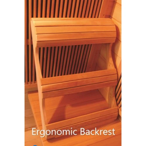Sunray Savannah 3-Person Cedar Sauna with Carbon Heaters - Image 4