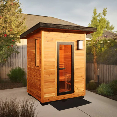 Sunray Seneca 3-Person Contemporary Outdoor Sauna - Image 8