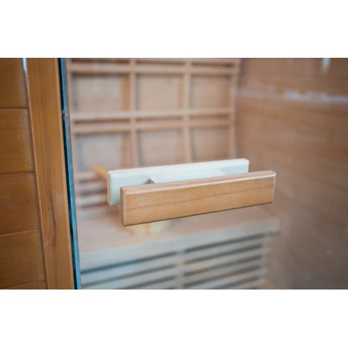 Sunray Waverly 3-Person Outdoor Traditional Sauna with Windows - Image 4