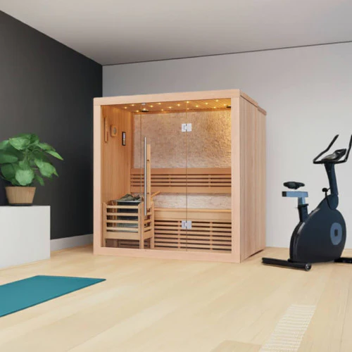 Sunray Westlake 3-Person Luxury Traditional Sauna - Image 9