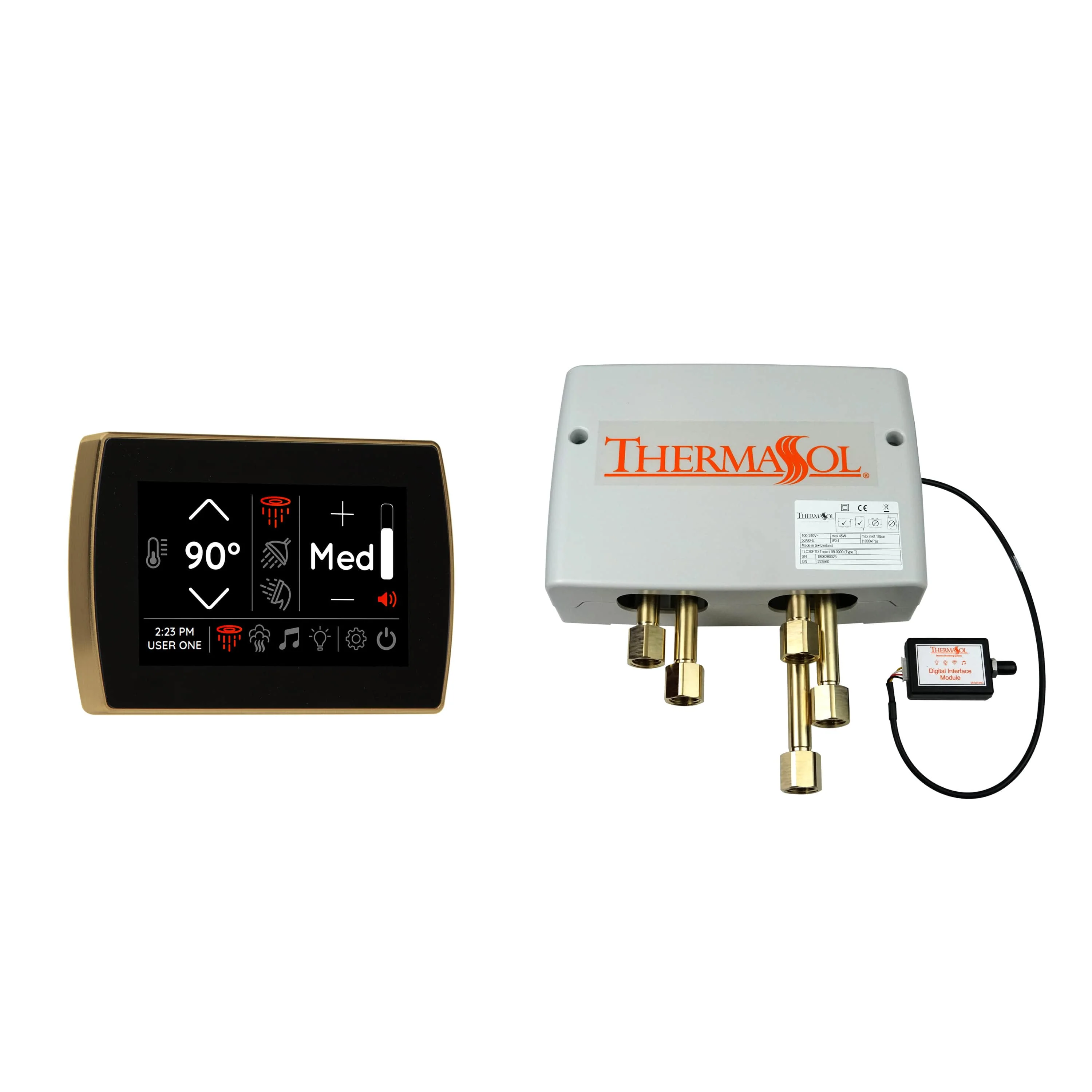 ThermaSol Digital Shower Package with Flushmount SignaTouch - Image 2