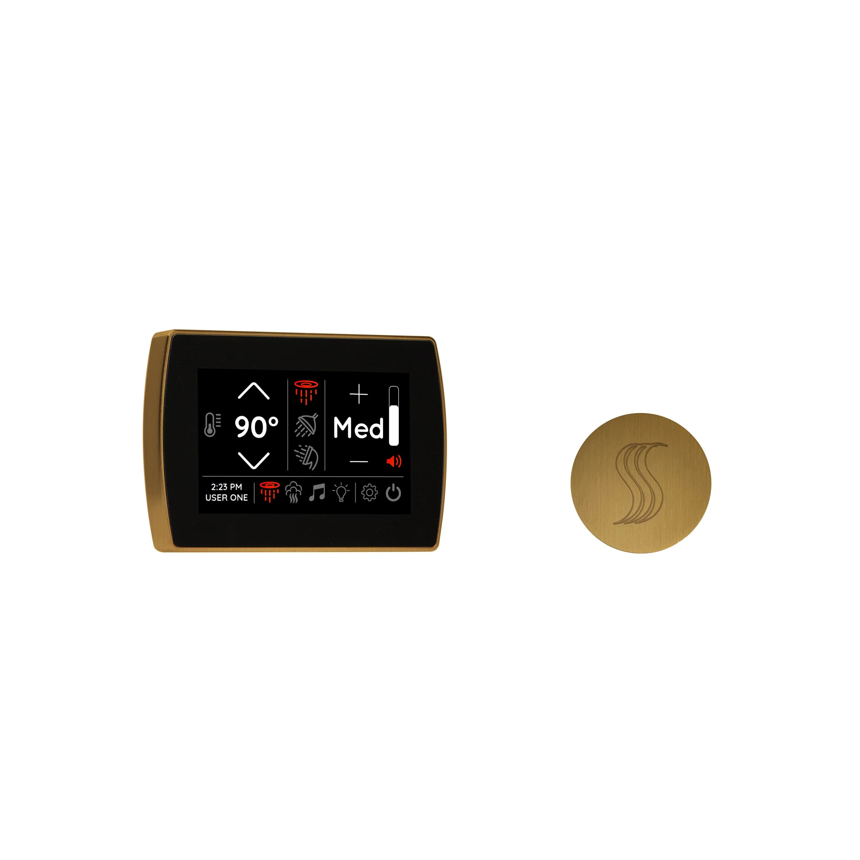 ThermaSol Signatouch Control and Steam Head Kit Round - Image 7