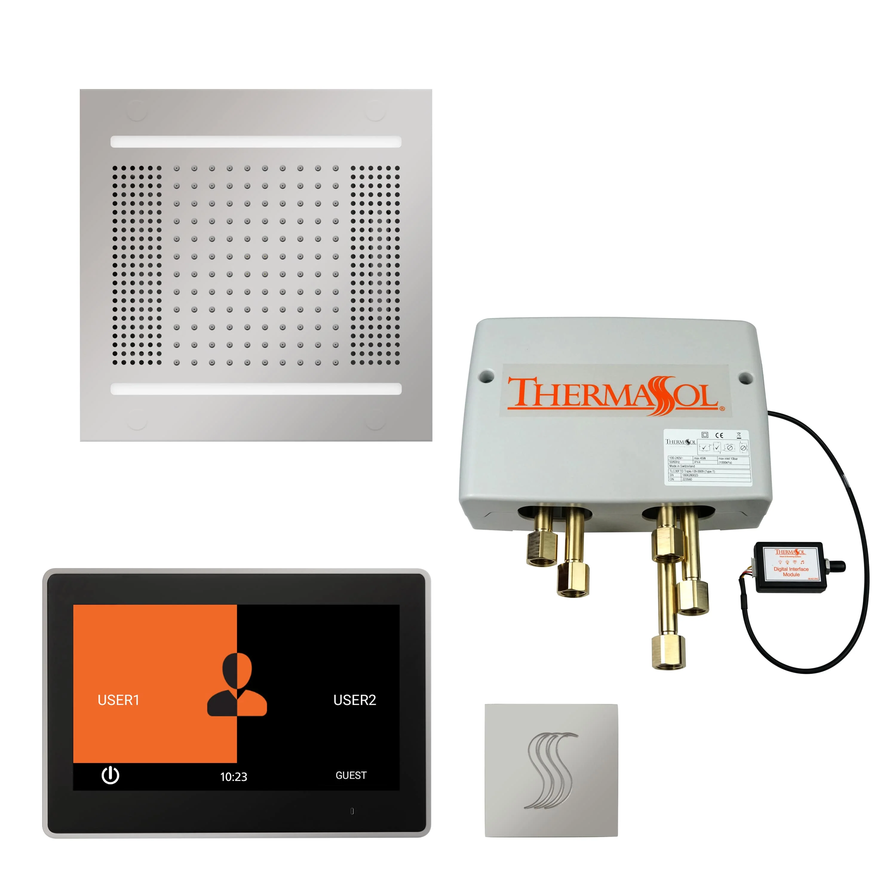 ThermaSol The Total Wellness Hydrovive14 Package with 10" ThermaTouch  Square - Image 12