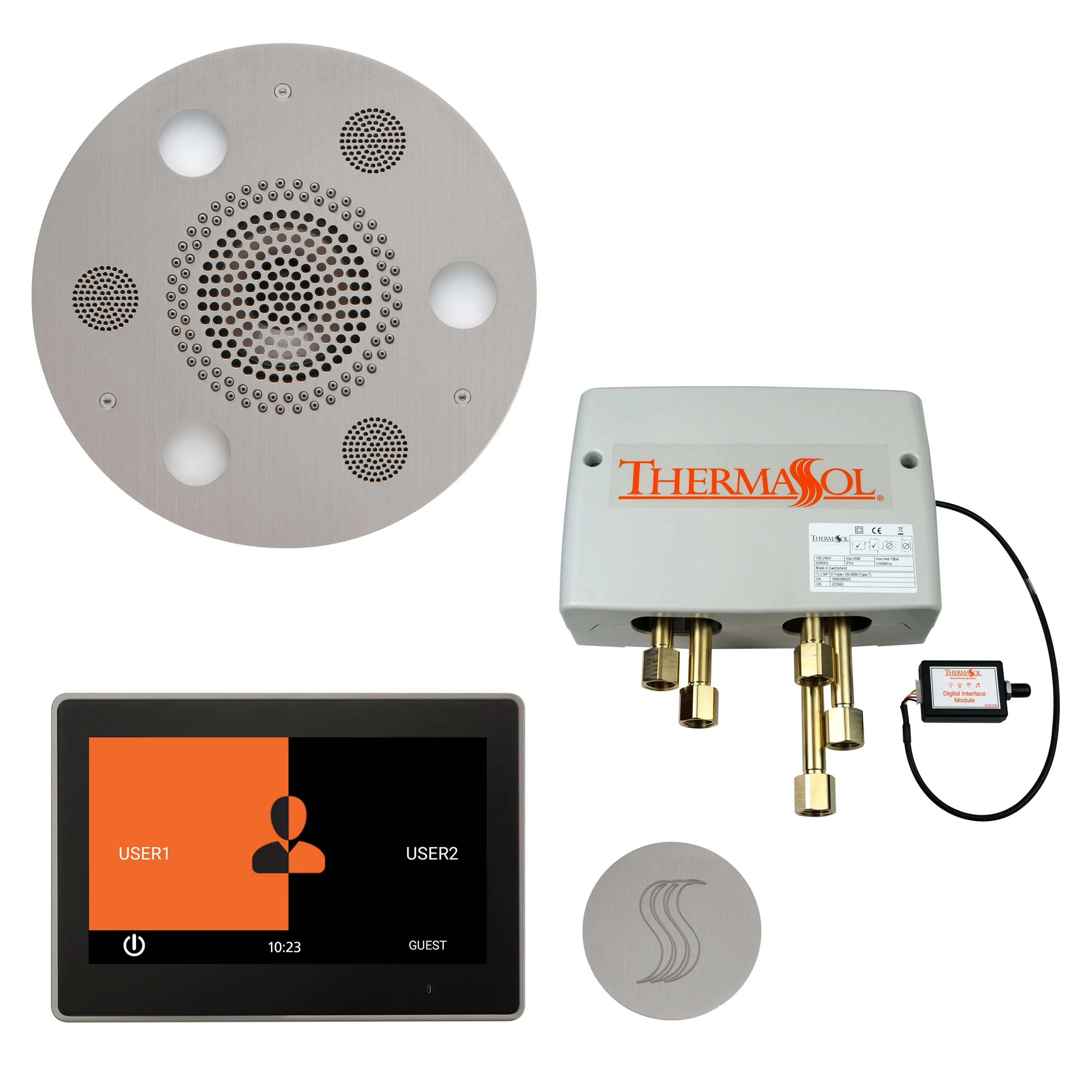 ThermaSol The Total Wellness Package with 10" ThermaTouch Trim Upgraded Round - Image 12