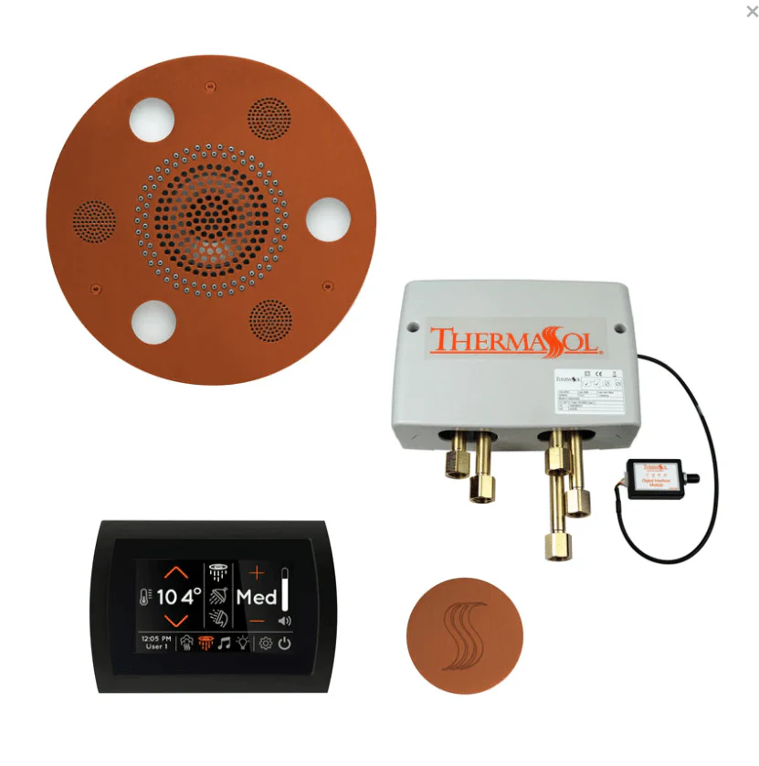 ThermaSol The Total Wellness Package with 10" ThermaTouch Trim Upgraded Round - Image 15