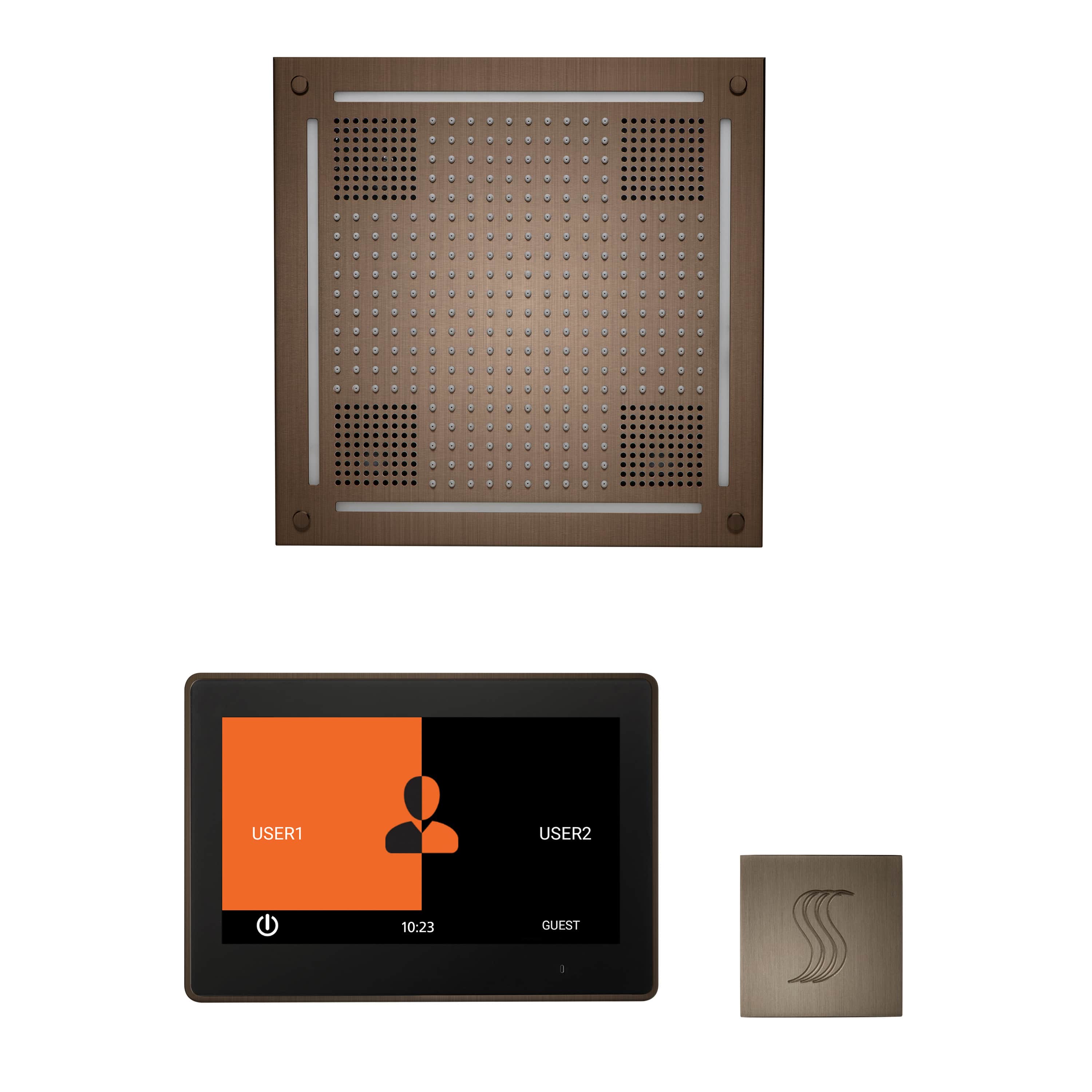 ThermaSol The wellness Hydrovive Steam Package with 10" ThermaTouch Square - Image 5