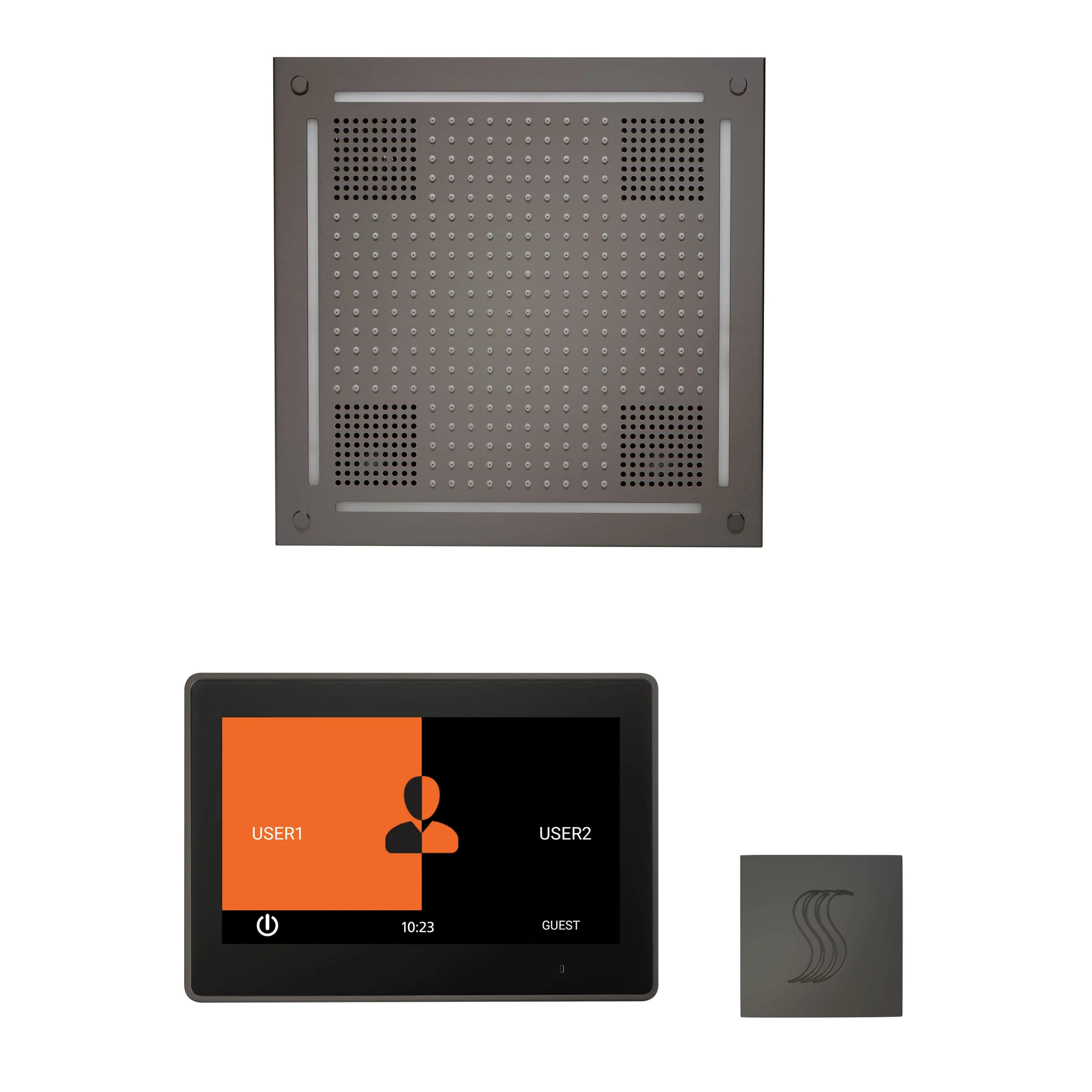 ThermaSol The wellness Hydrovive Steam Package with 10" ThermaTouch Square - Image 6
