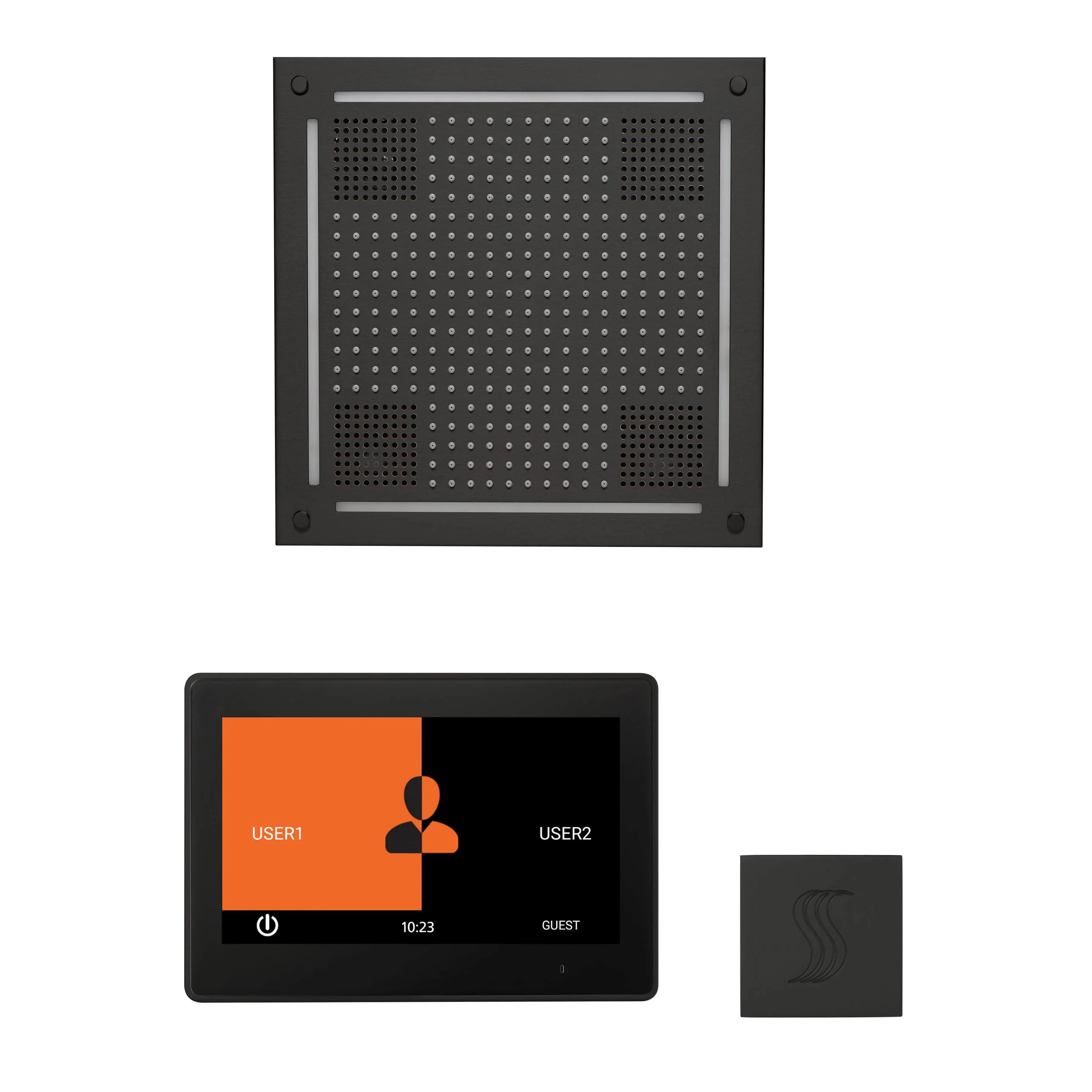 ThermaSol The wellness Hydrovive Steam Package with 10" ThermaTouch Square - Image 8