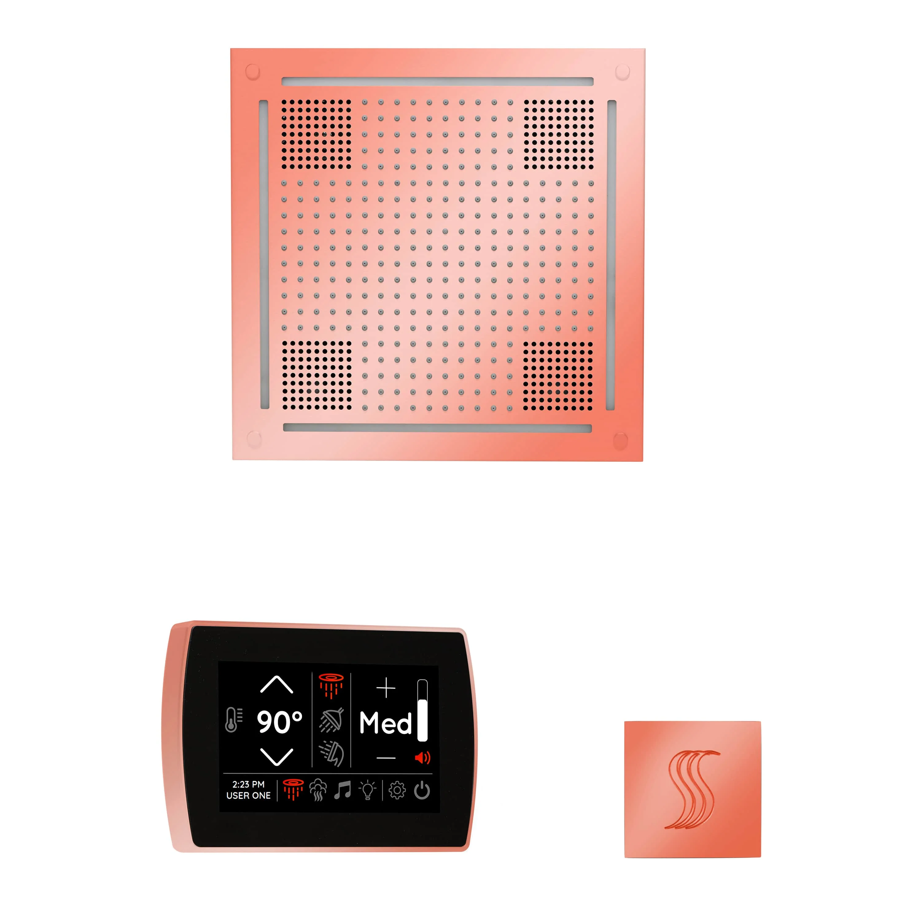 ThermaSol The wellness Hydrovive Steam Package with SignaTouch Square - Image 13