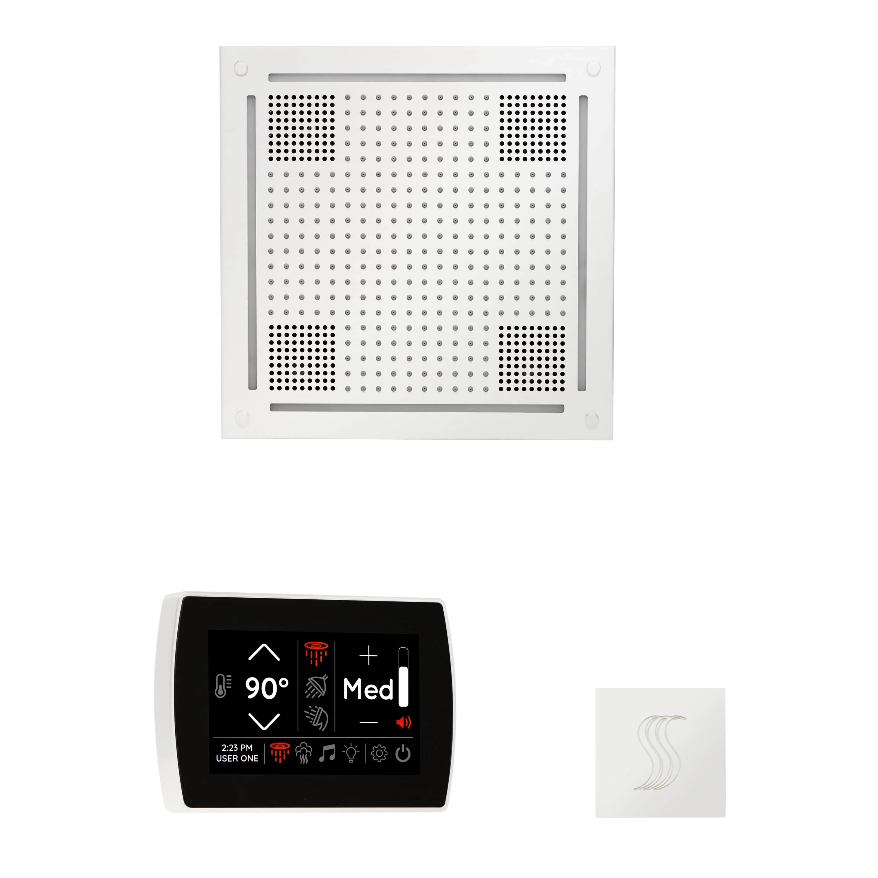 ThermaSol The wellness Hydrovive Steam Package with SignaTouch Square - Image 6