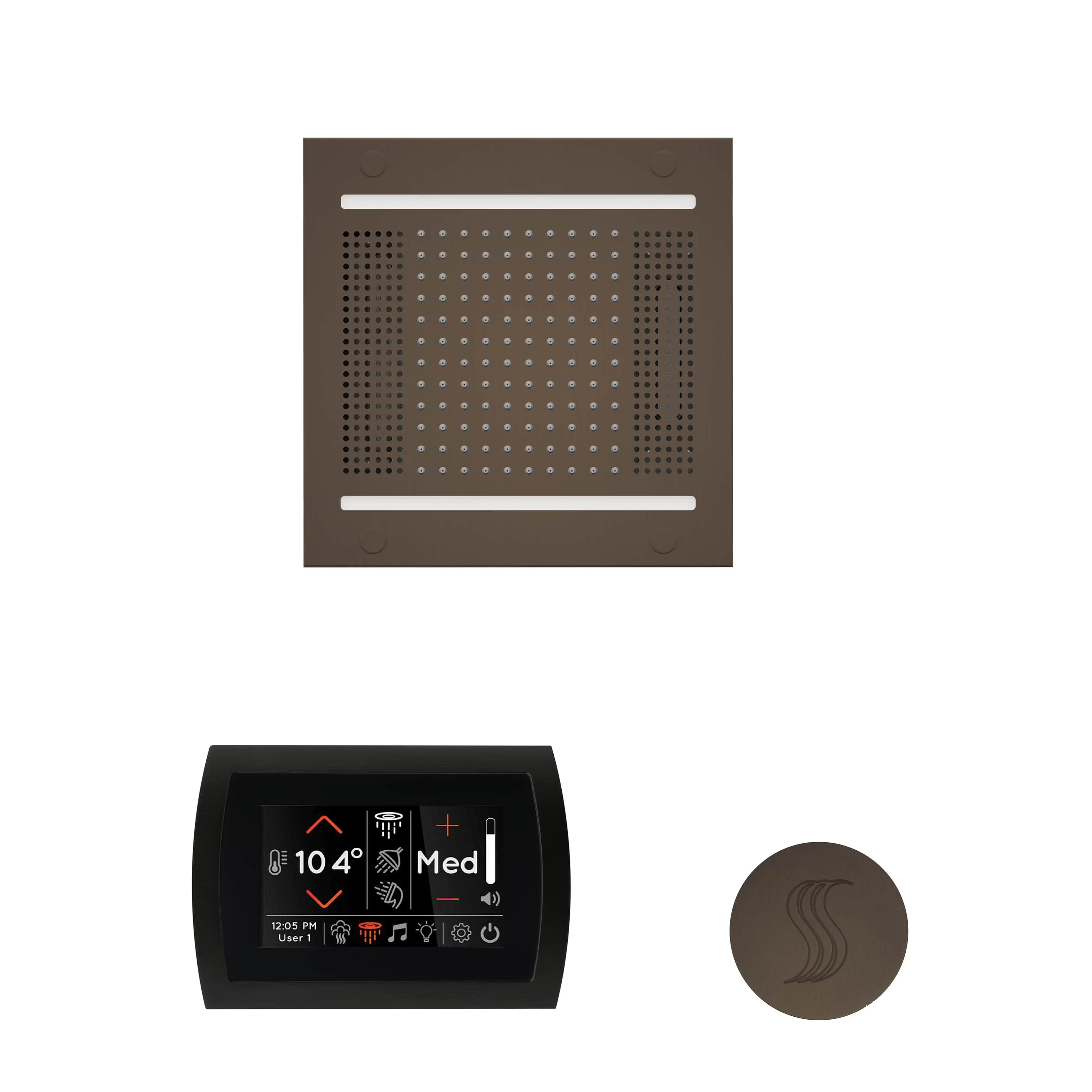ThermaSol The wellness Hydrovive14 Steam Package with SignaTouch Round - Image 11