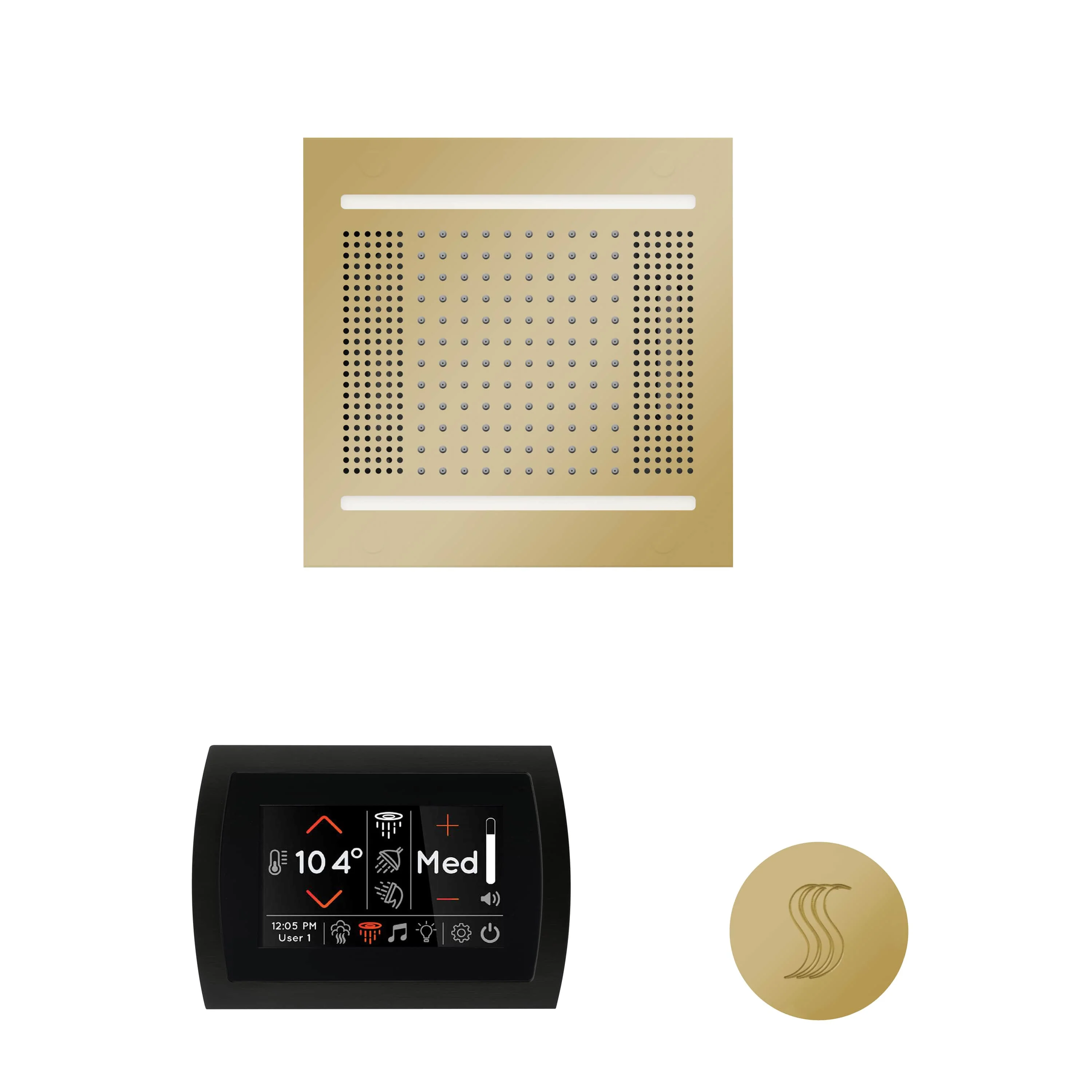 ThermaSol The wellness Hydrovive14 Steam Package with SignaTouch Round - Image 12