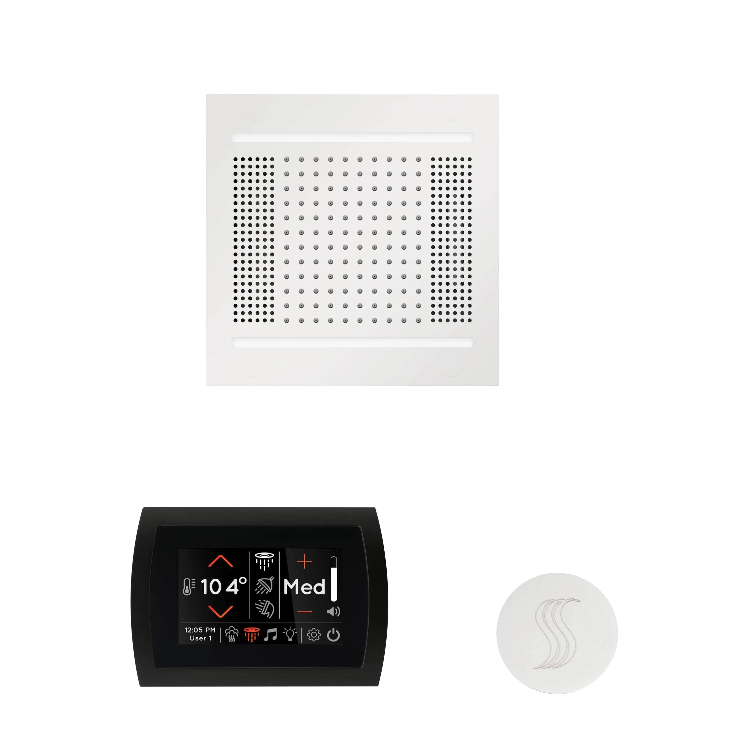 ThermaSol The wellness Hydrovive14 Steam Package with SignaTouch Round - Image 14
