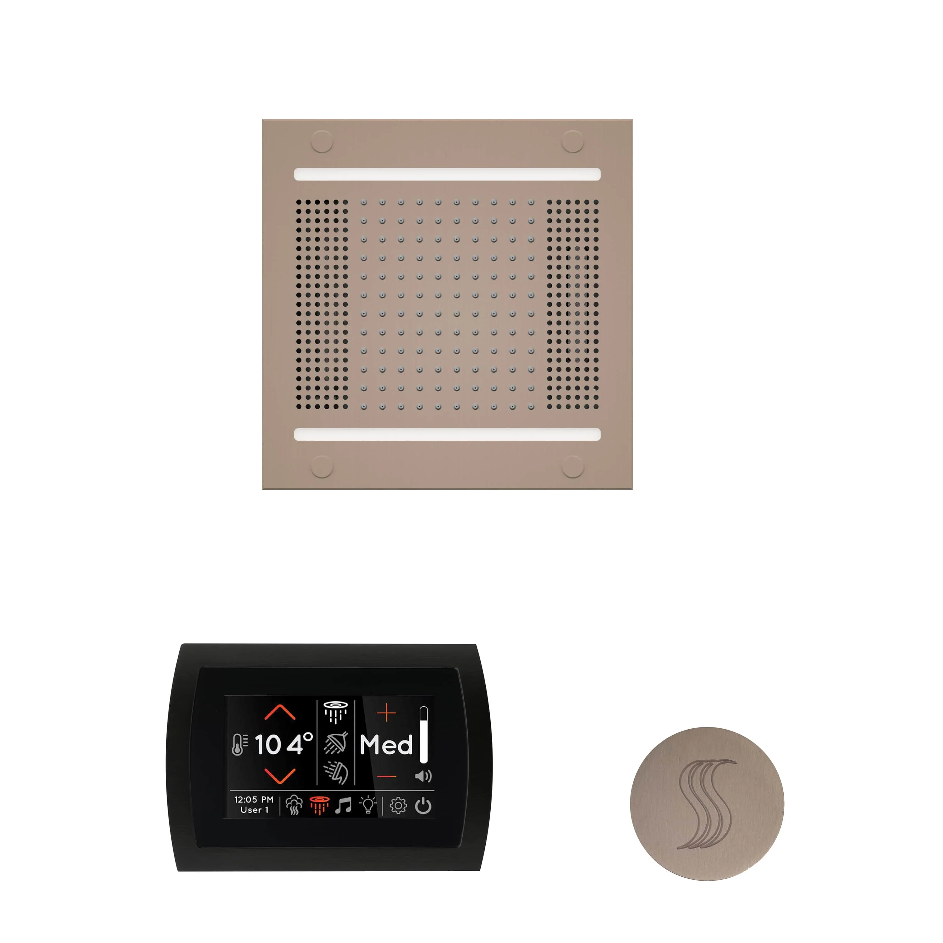 ThermaSol The wellness Hydrovive14 Steam Package with SignaTouch Round - Image 15