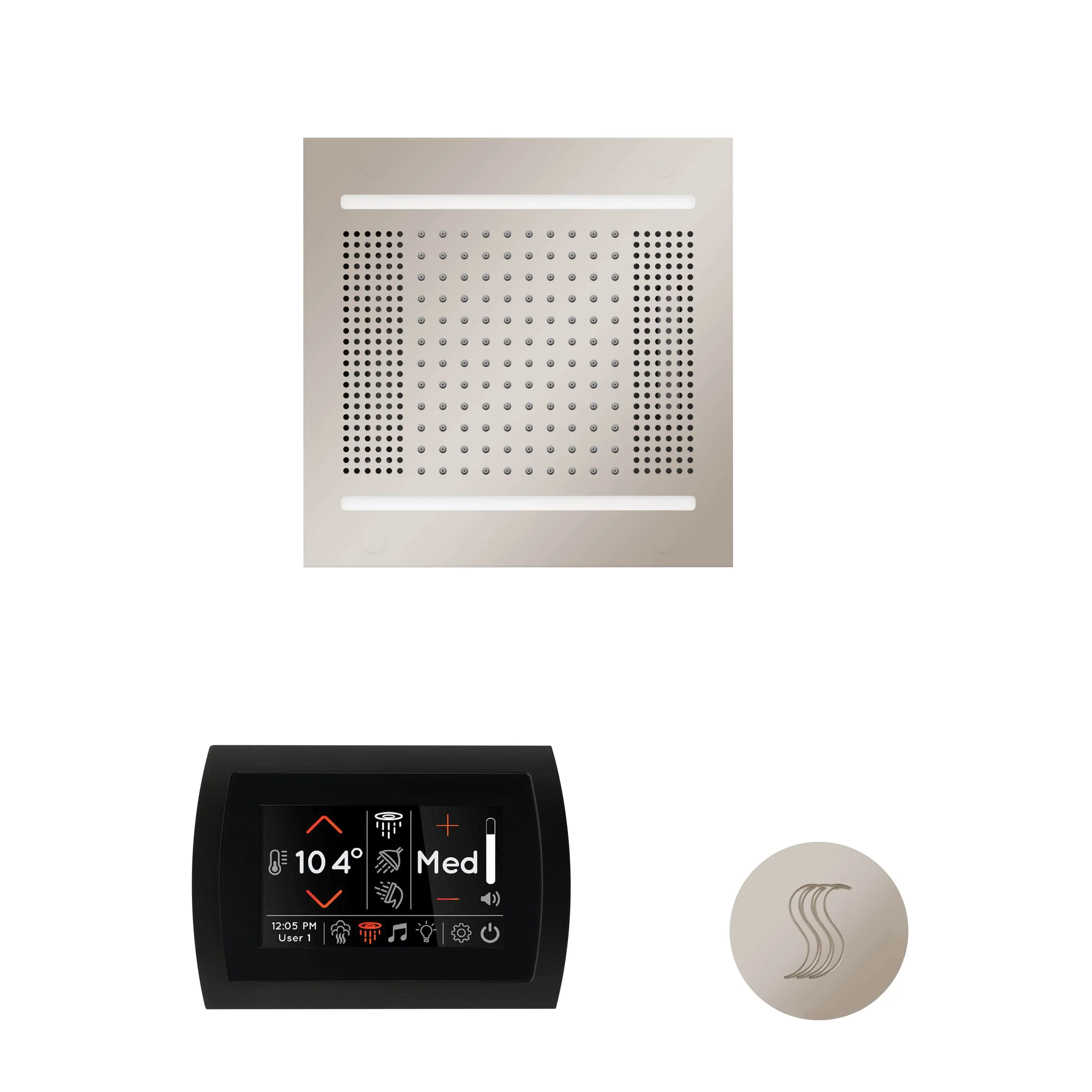 ThermaSol The wellness Hydrovive14 Steam Package with SignaTouch Round - Image 3