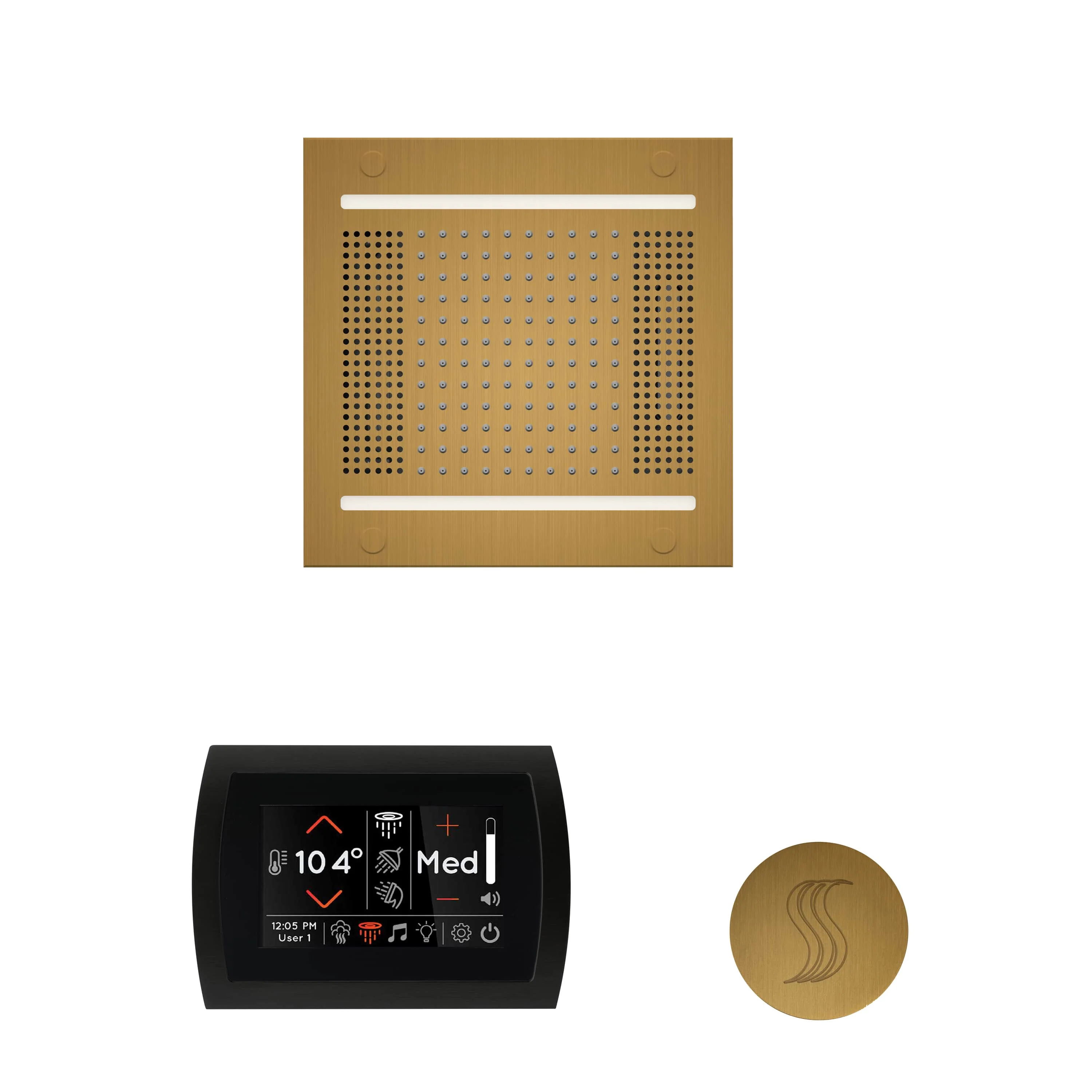 ThermaSol The wellness Hydrovive14 Steam Package with SignaTouch Round - Image 5