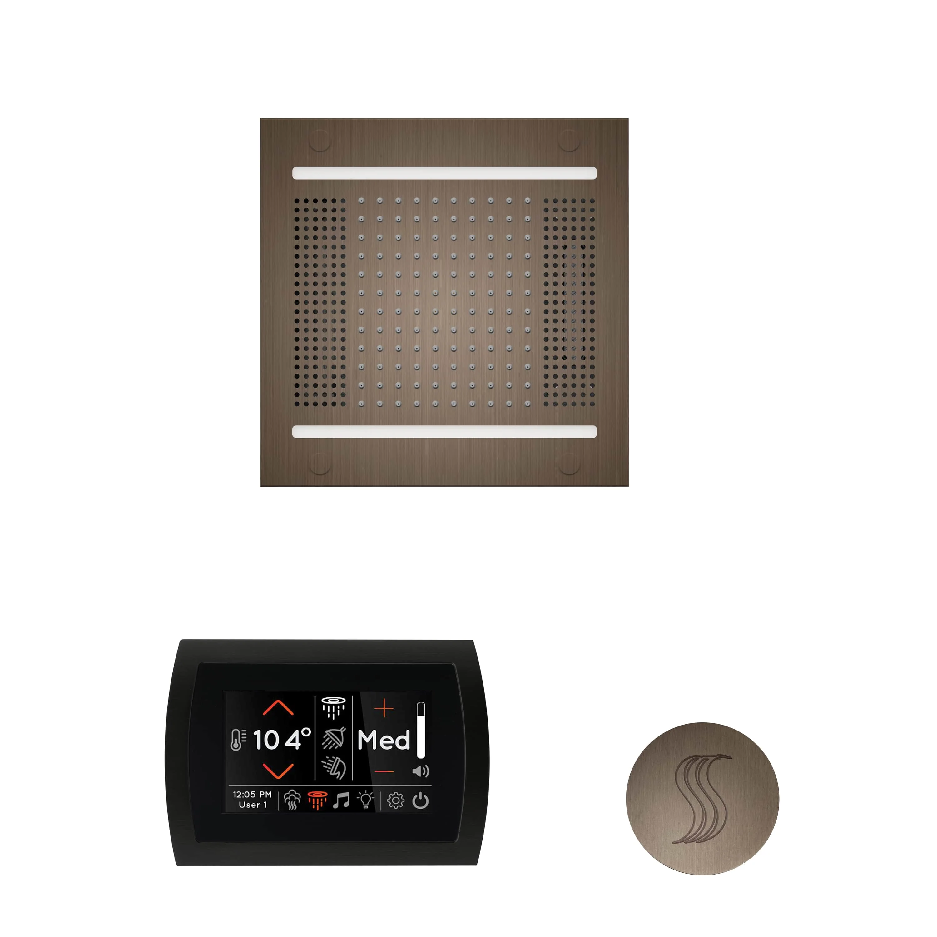 ThermaSol The wellness Hydrovive14 Steam Package with SignaTouch Round - Image 7