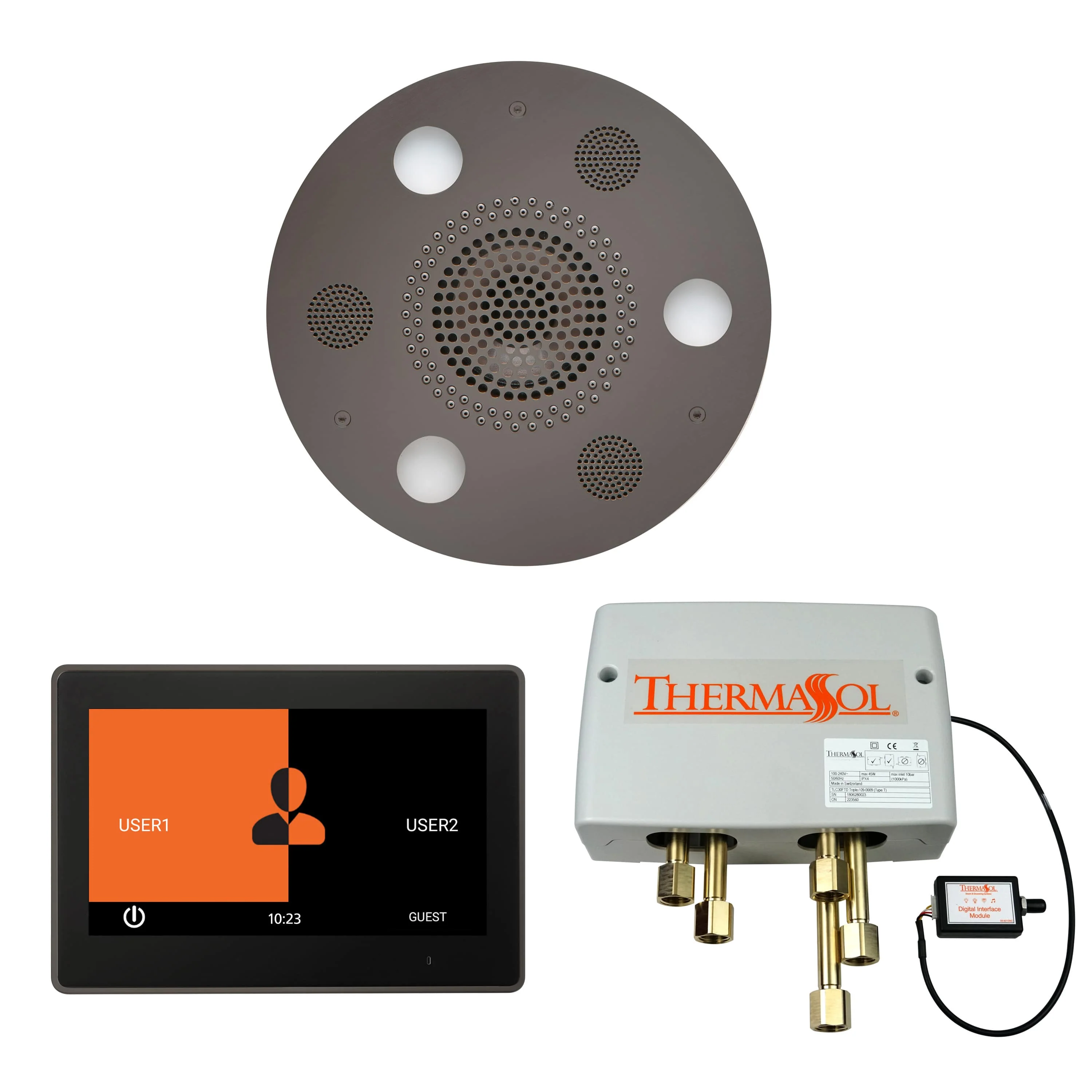 ThermaSol The Wellness Shower Package with 10" ThermaTouch Round - Image 12