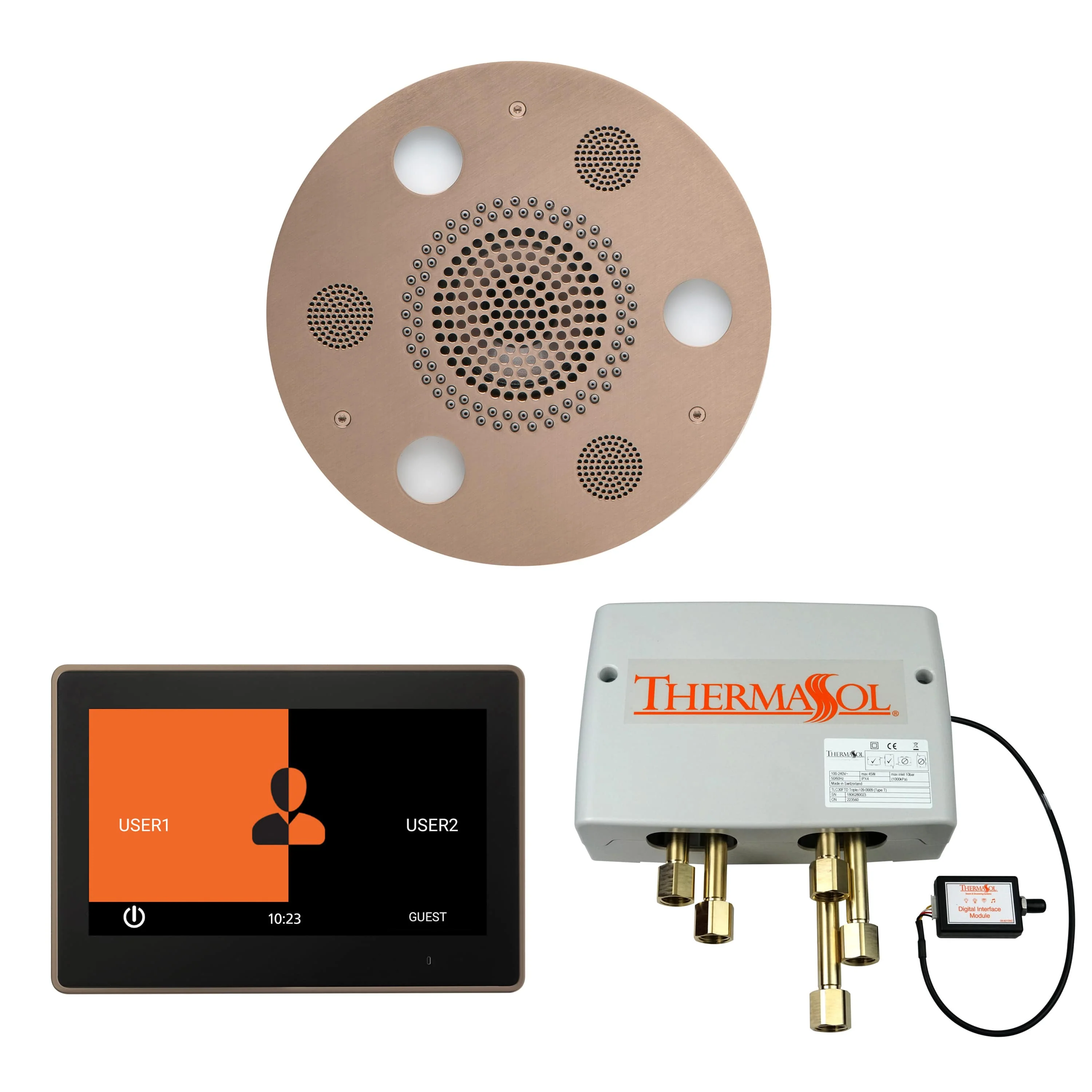 ThermaSol The Wellness Shower Package with 10" ThermaTouch Round - Image 15