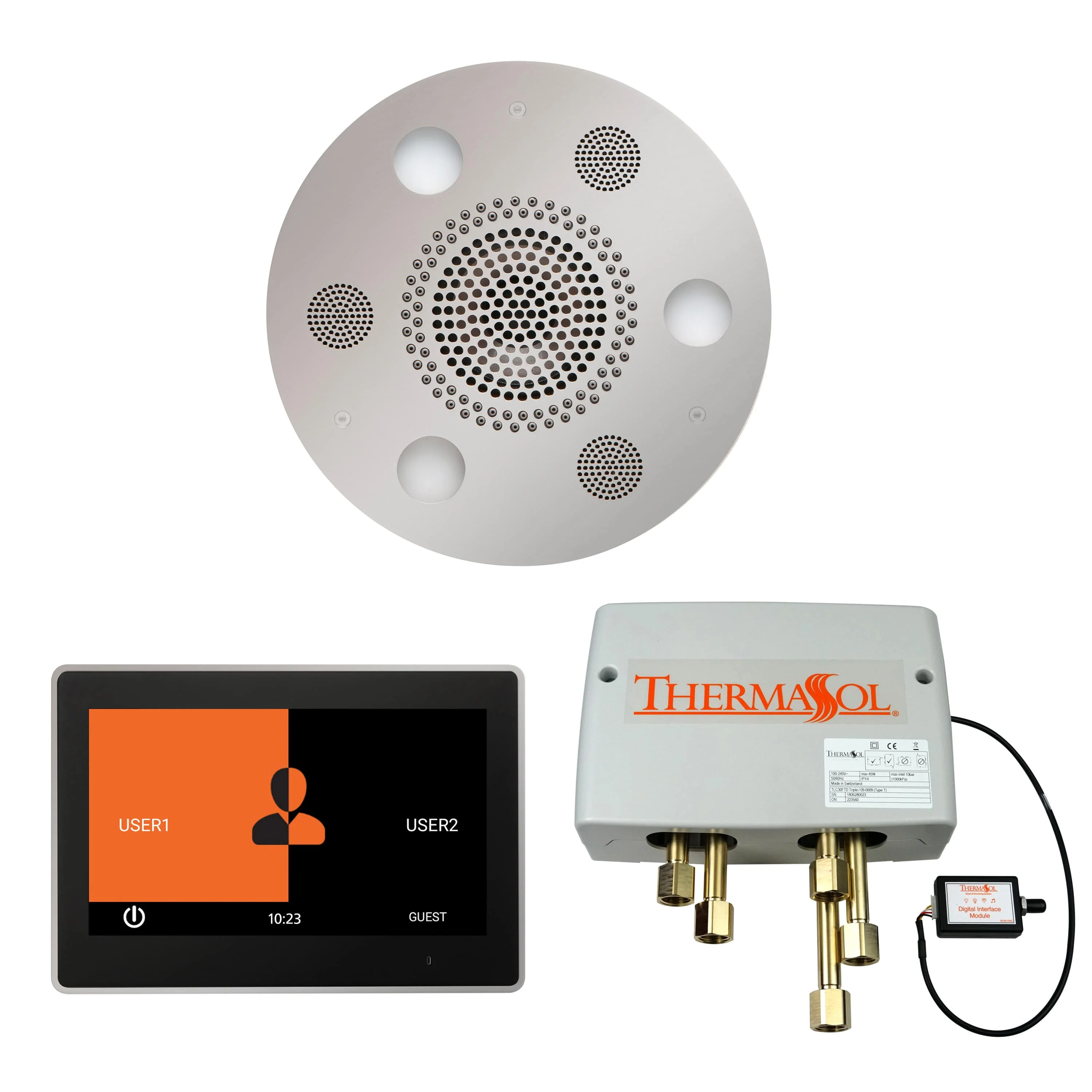 ThermaSol The Wellness Shower Package with 10" ThermaTouch Round - Image 6