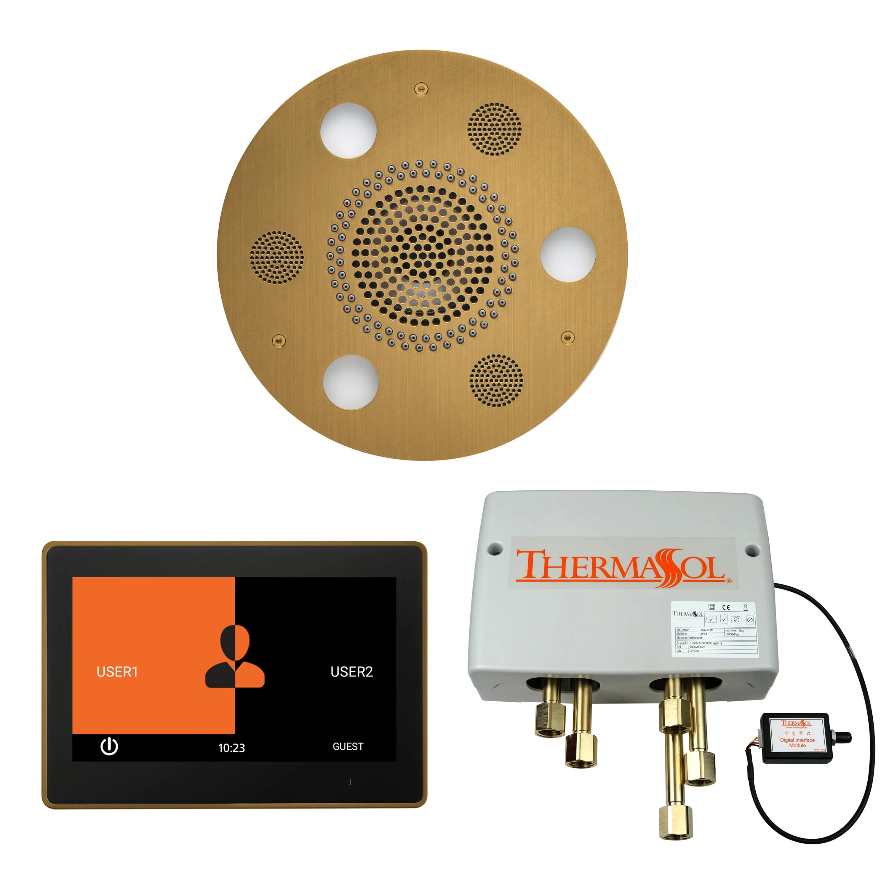 ThermaSol The Wellness Shower Package with 10" ThermaTouch Round - Image 9