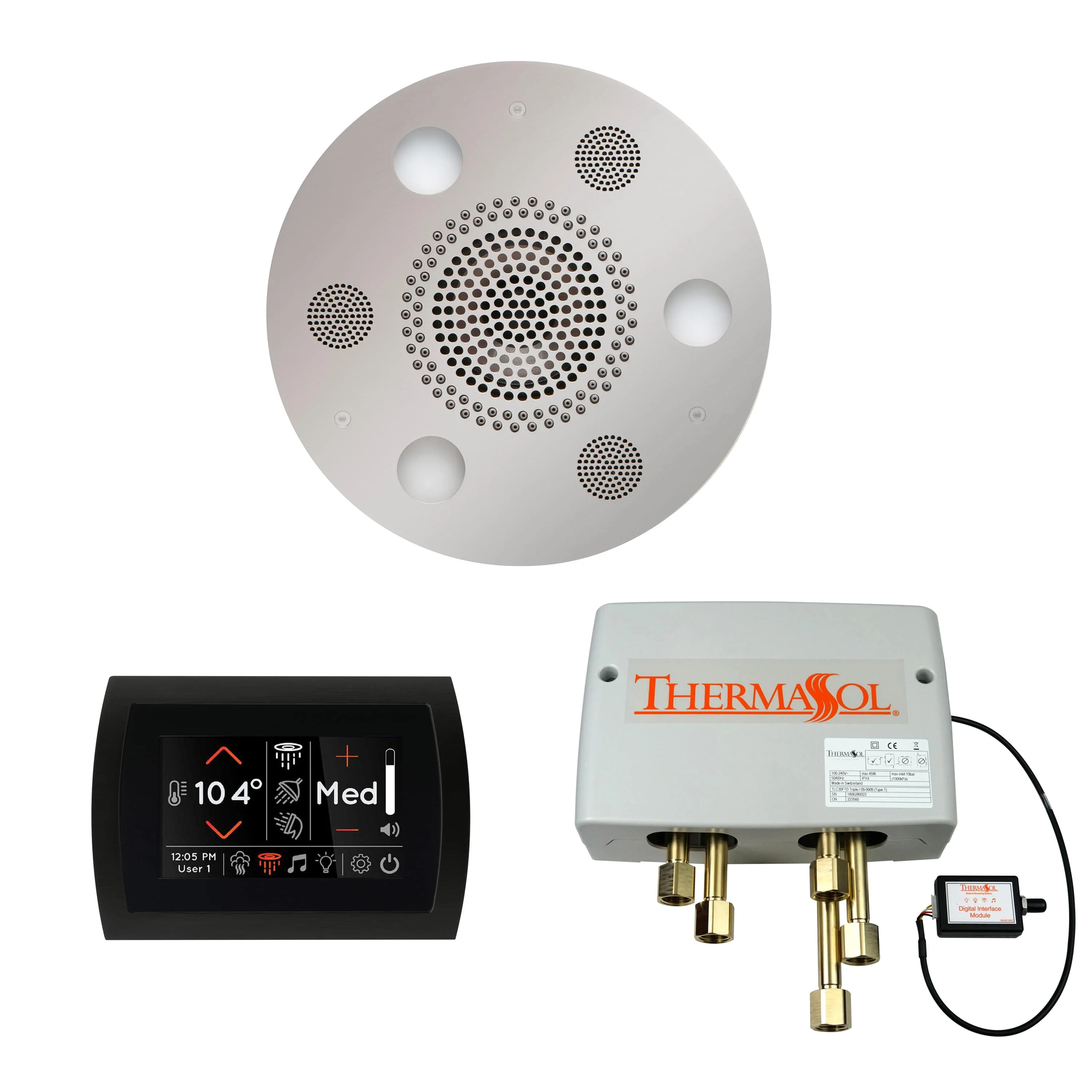 ThermaSol The Wellness Shower Package with SignaTouch Round - Image 12
