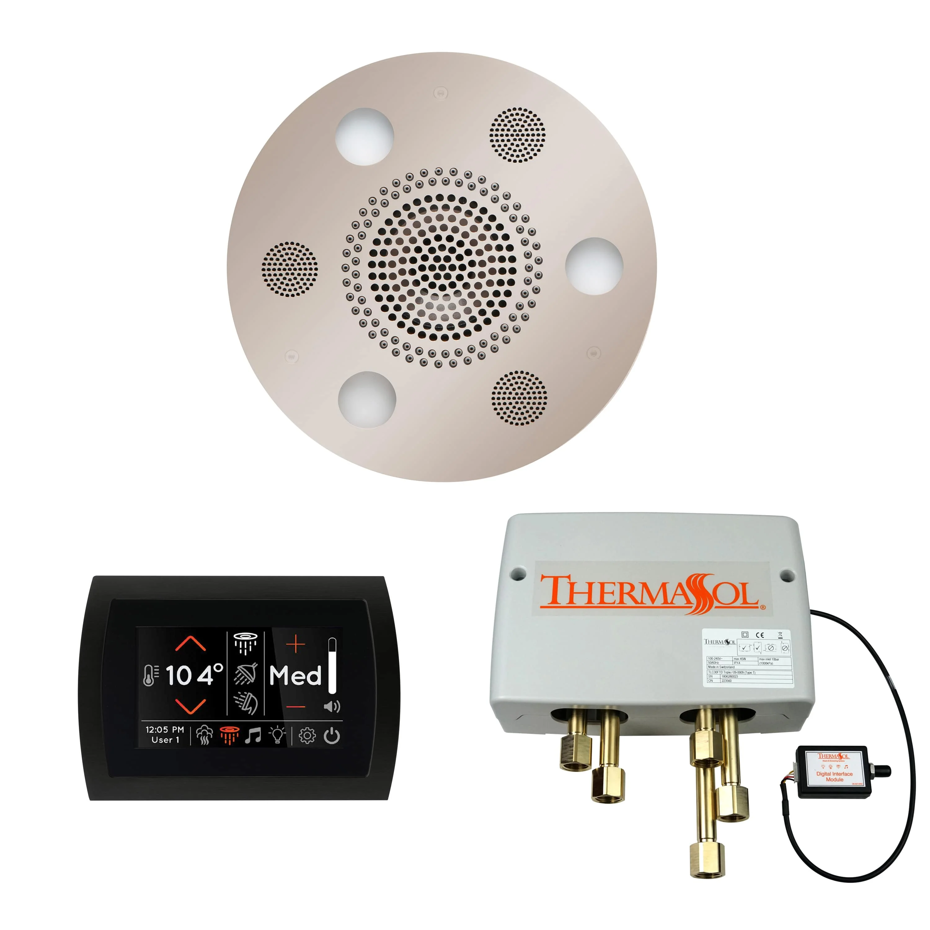 ThermaSol The Wellness Shower Package with SignaTouch Round - Image 14