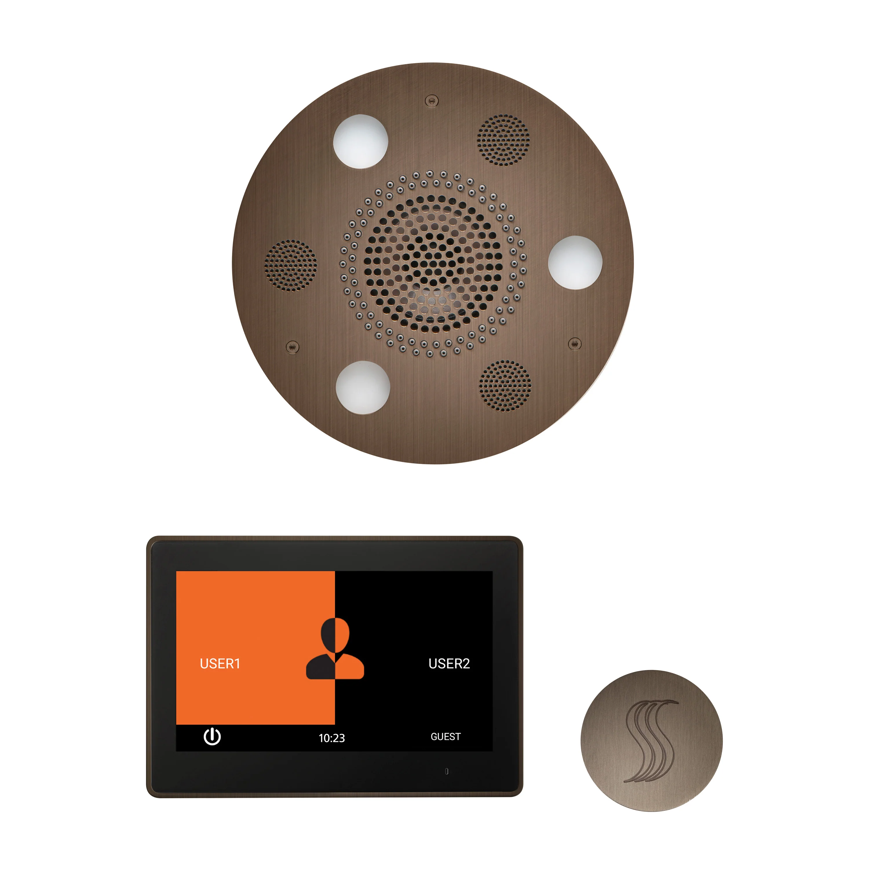 ThermaSol The Wellness Steam Package with 10" ThermaTouch Round - Image 2