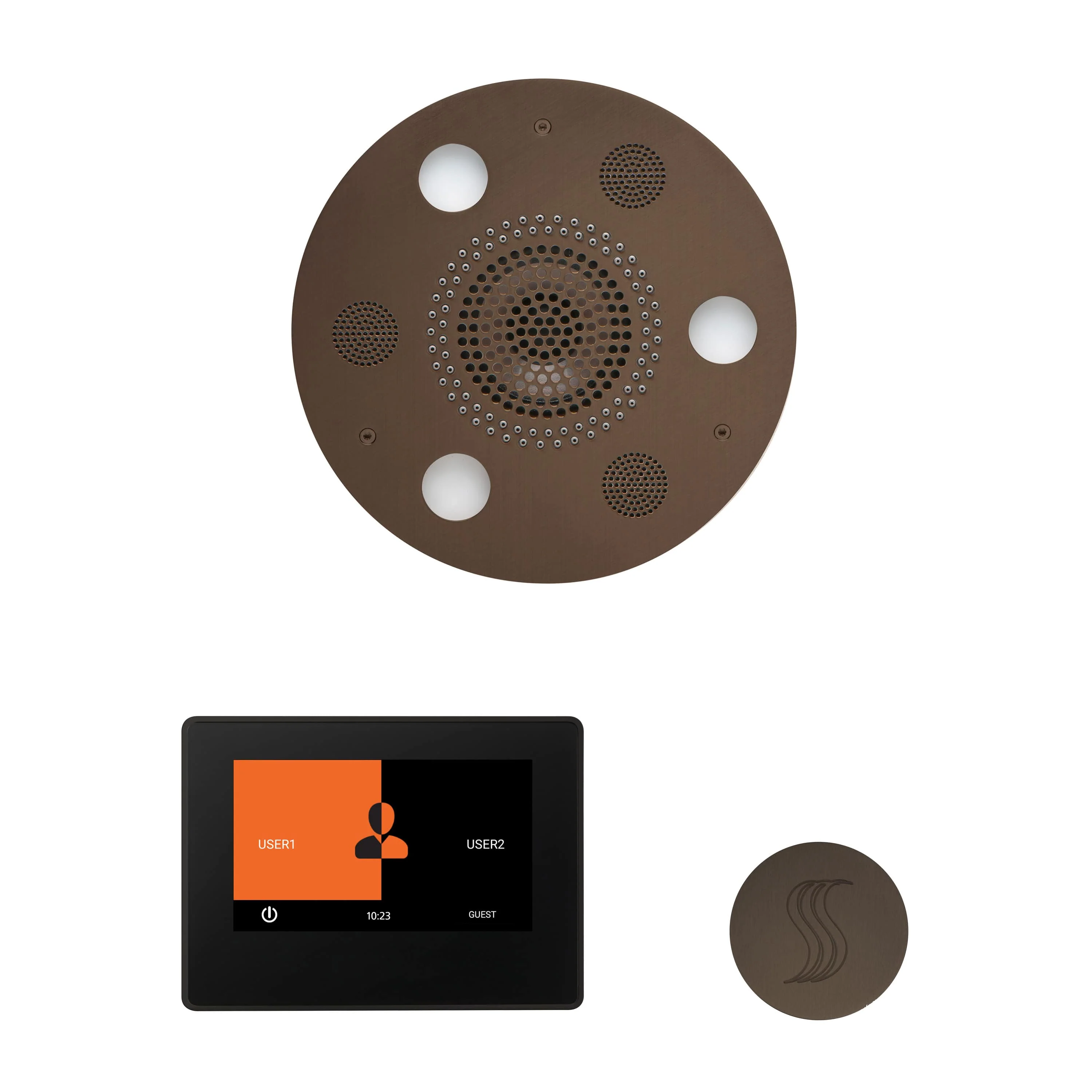 ThermaSol The Wellness Steam Package with 7" ThermaTouch Round - Image 2