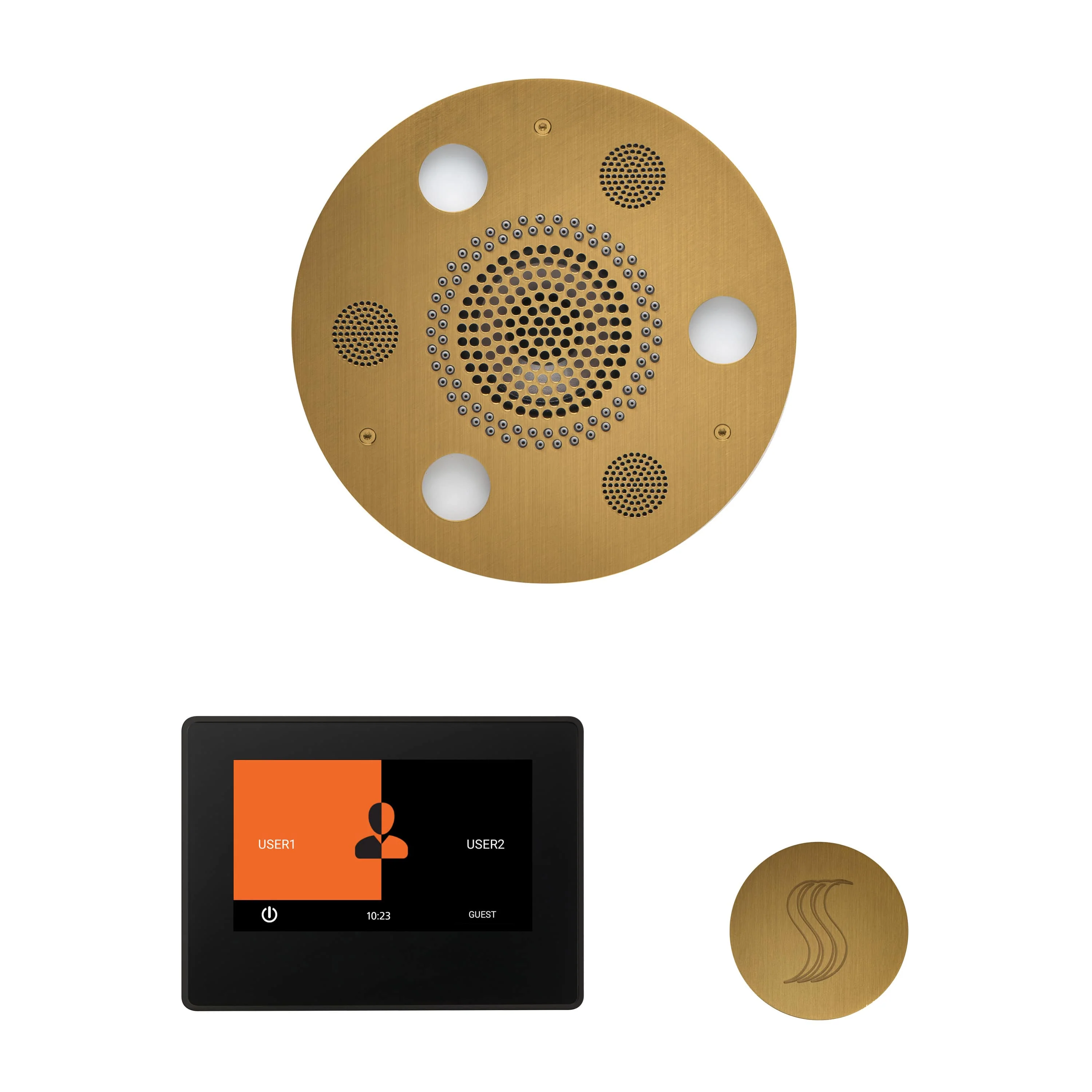 ThermaSol The Wellness Steam Package with 7" ThermaTouch Round - Image 3